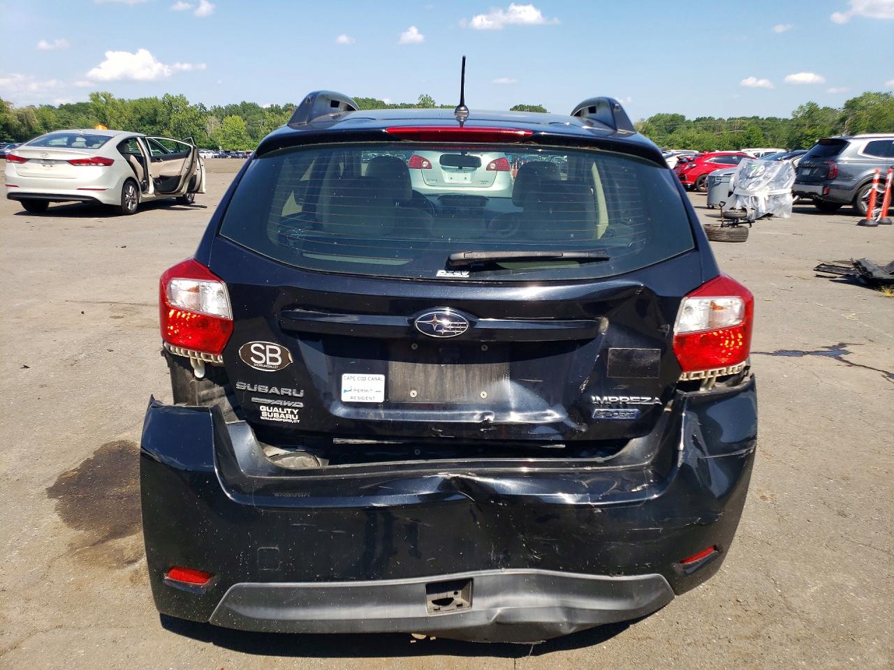 2013 Subaru Impreza Sport Limited Black vin: JF1GPAS6XD2868556