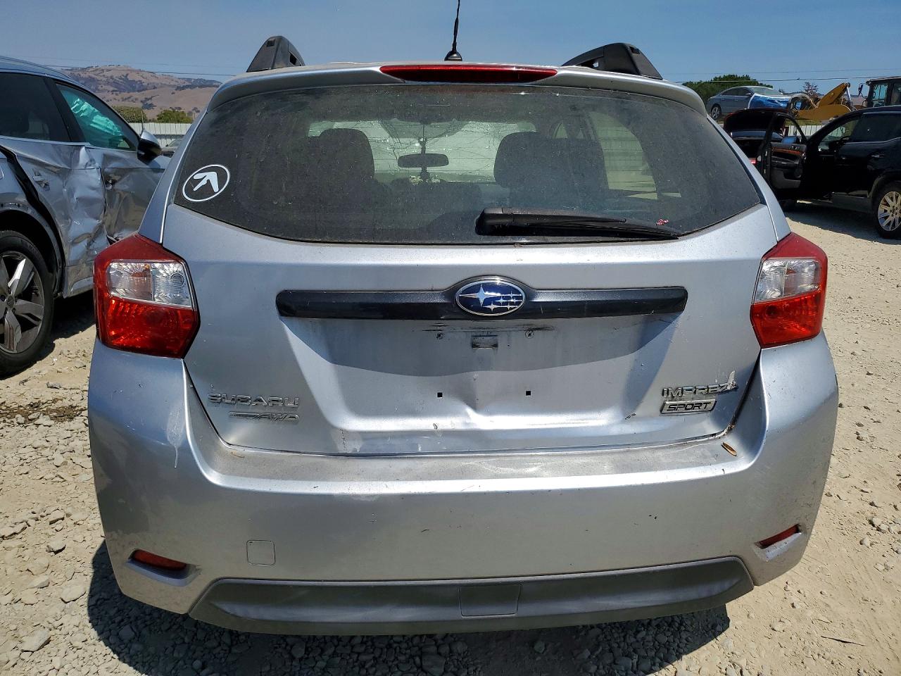2014 Subaru Impreza Sport Limited Silver vin: JF1GPAS6XE8247266