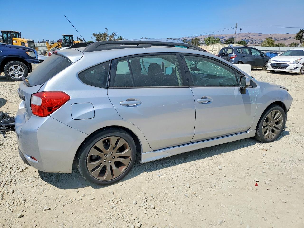 2014 Subaru Impreza Sport Limited Silver vin: JF1GPAS6XE8247266
