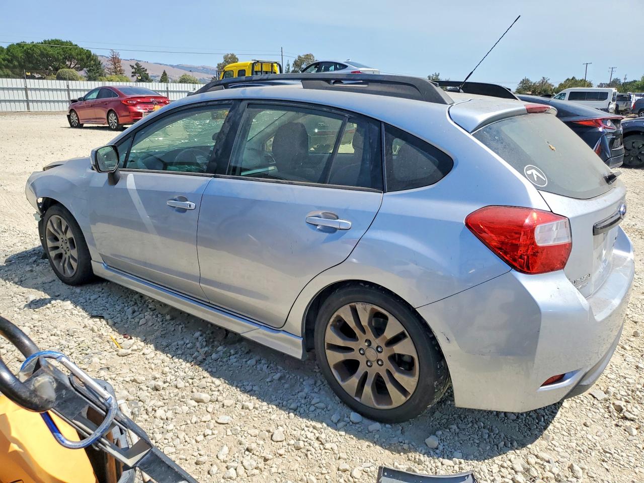 2014 Subaru Impreza Sport Limited Silver vin: JF1GPAS6XE8247266