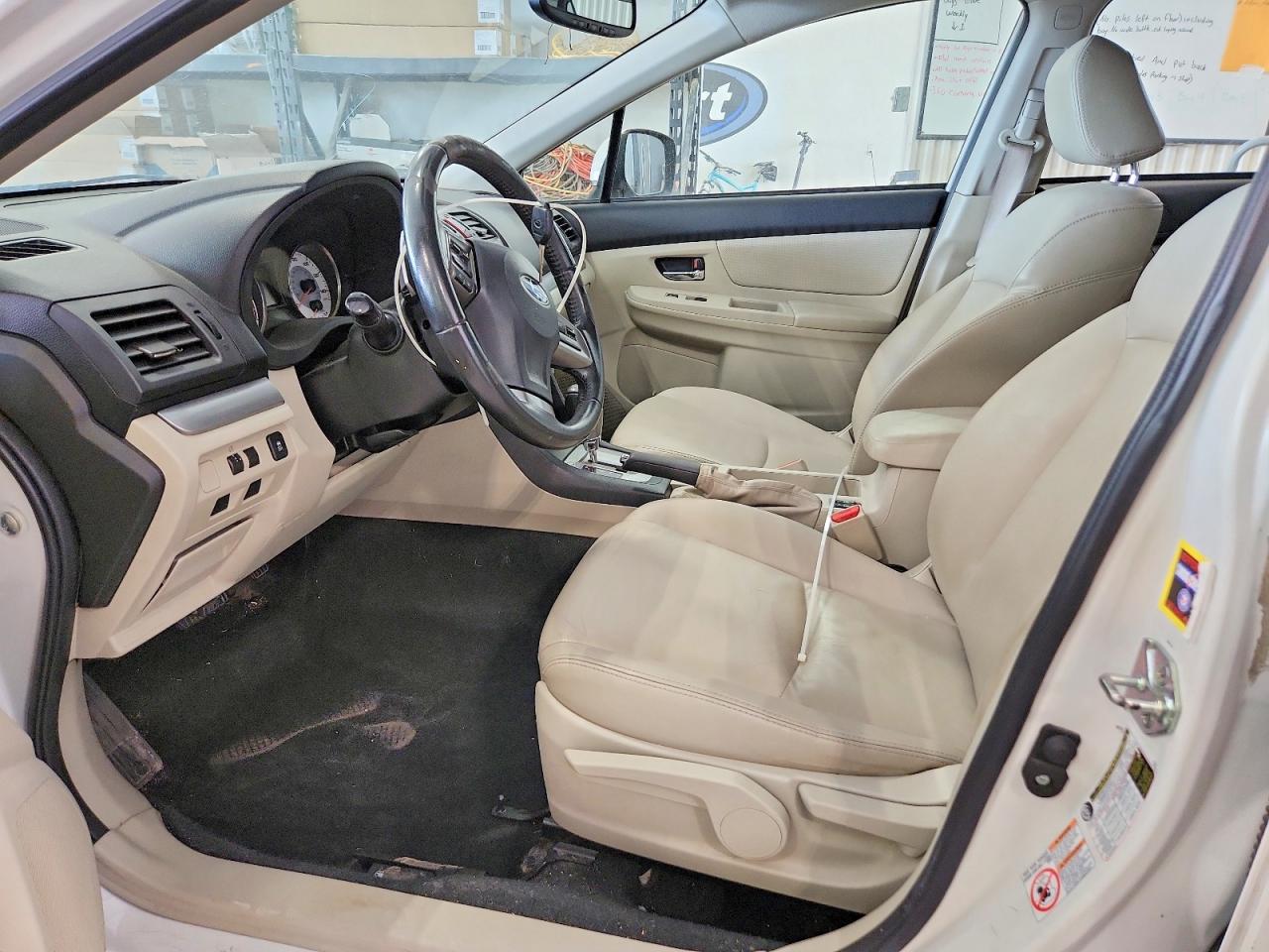 2014 Subaru Impreza Sport Limited White vin: JF1GPAS6XEH229415