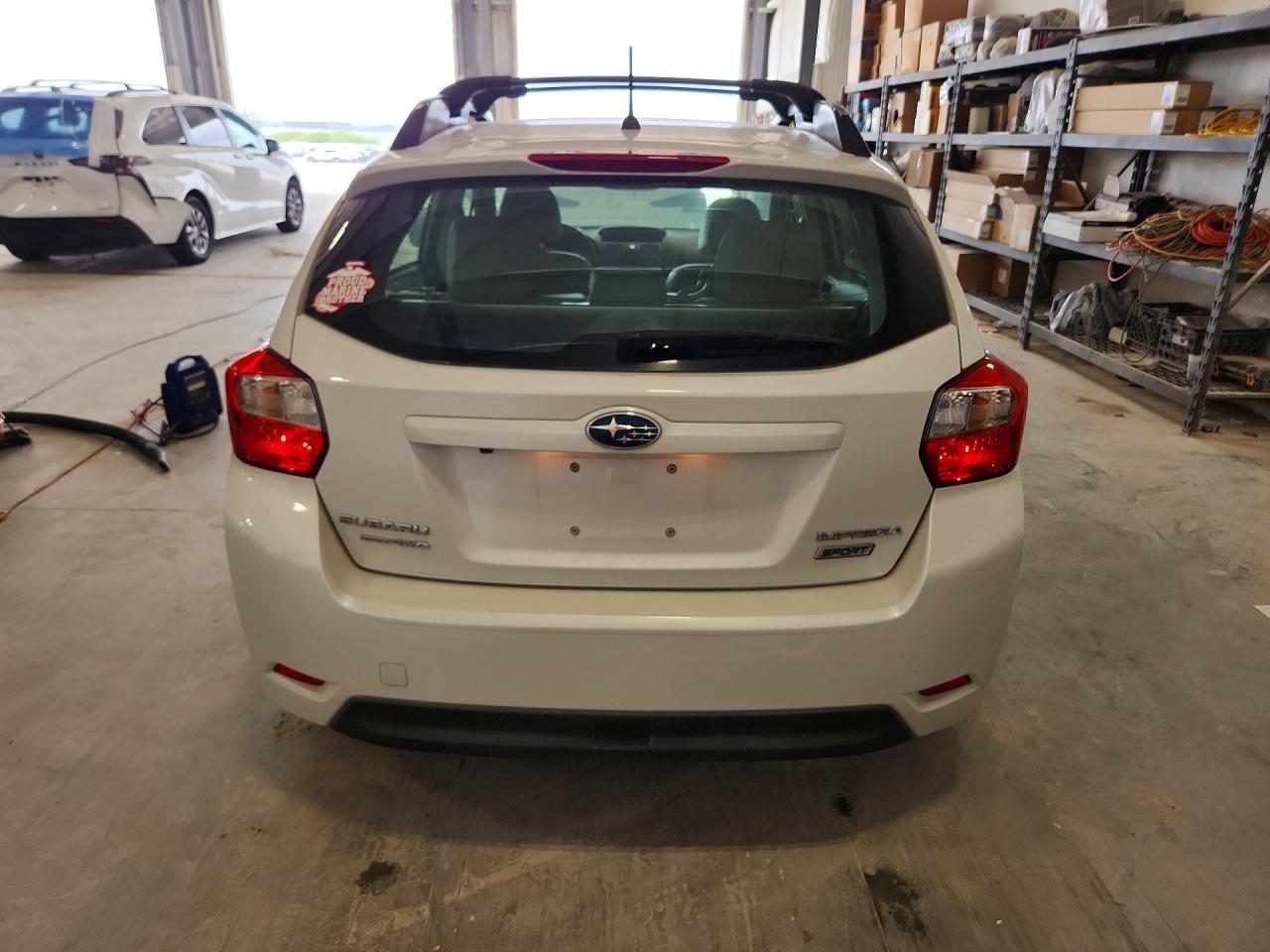 2014 Subaru Impreza Sport Limited White vin: JF1GPAS6XEH229415