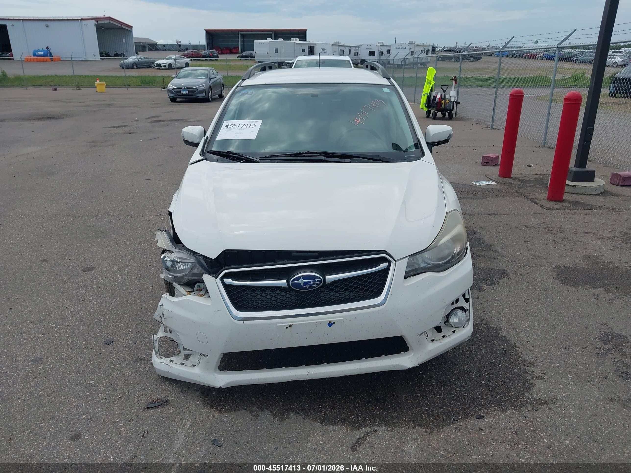 2015 Subaru Impreza 2.0i Sport Premium White vin: JF1GPAT60F8224921