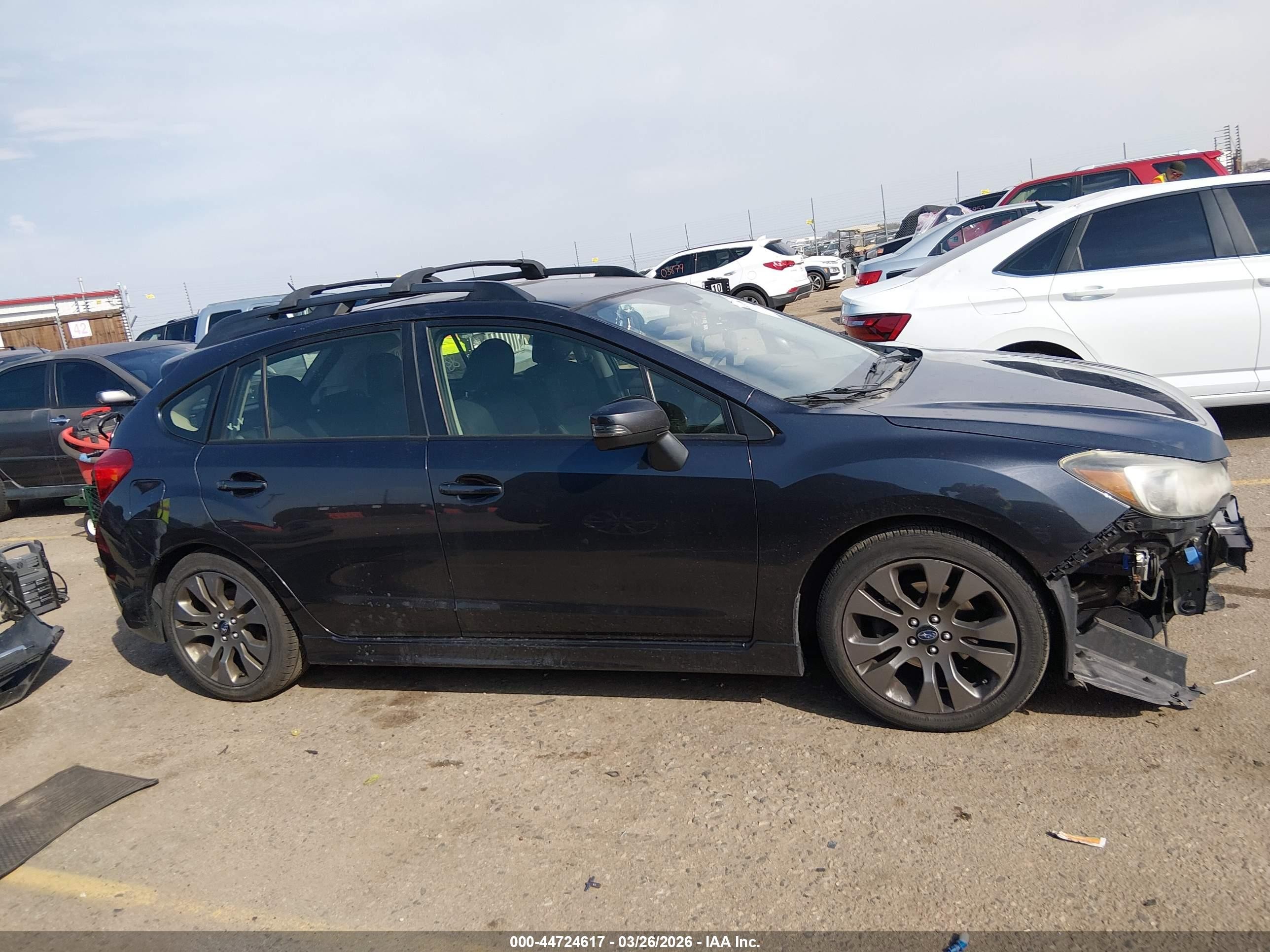 2015 Subaru Impreza 2.0i Sport Premium Gray vin: JF1GPAT60F8239662