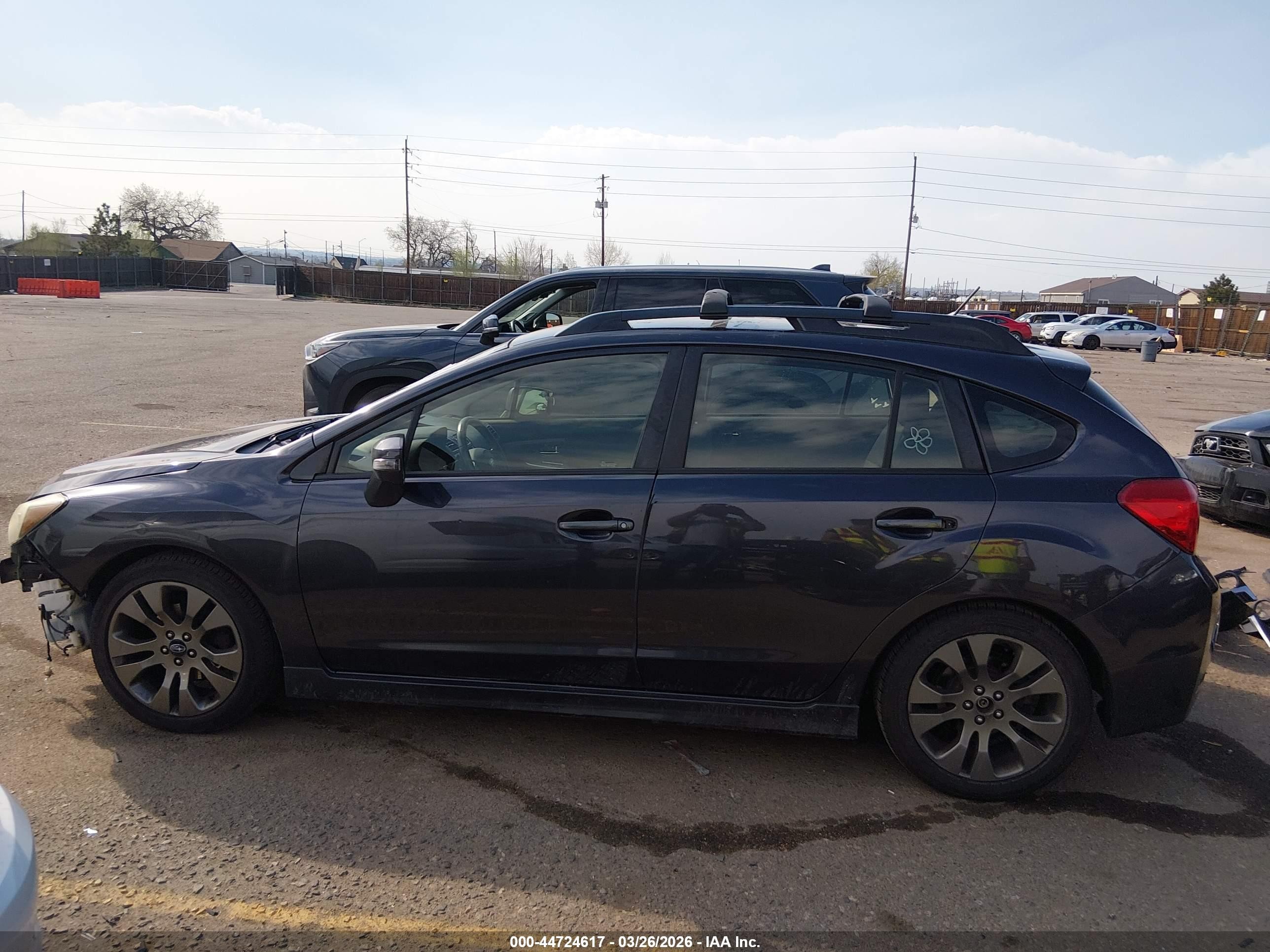 2015 Subaru Impreza 2.0i Sport Premium Gray vin: JF1GPAT60F8239662