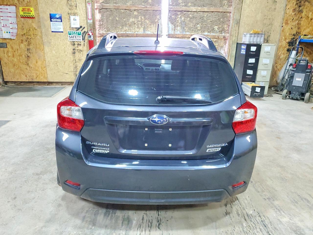 2015 Subaru Impreza Sport Угольный vin: JF1GPAT60F8282334