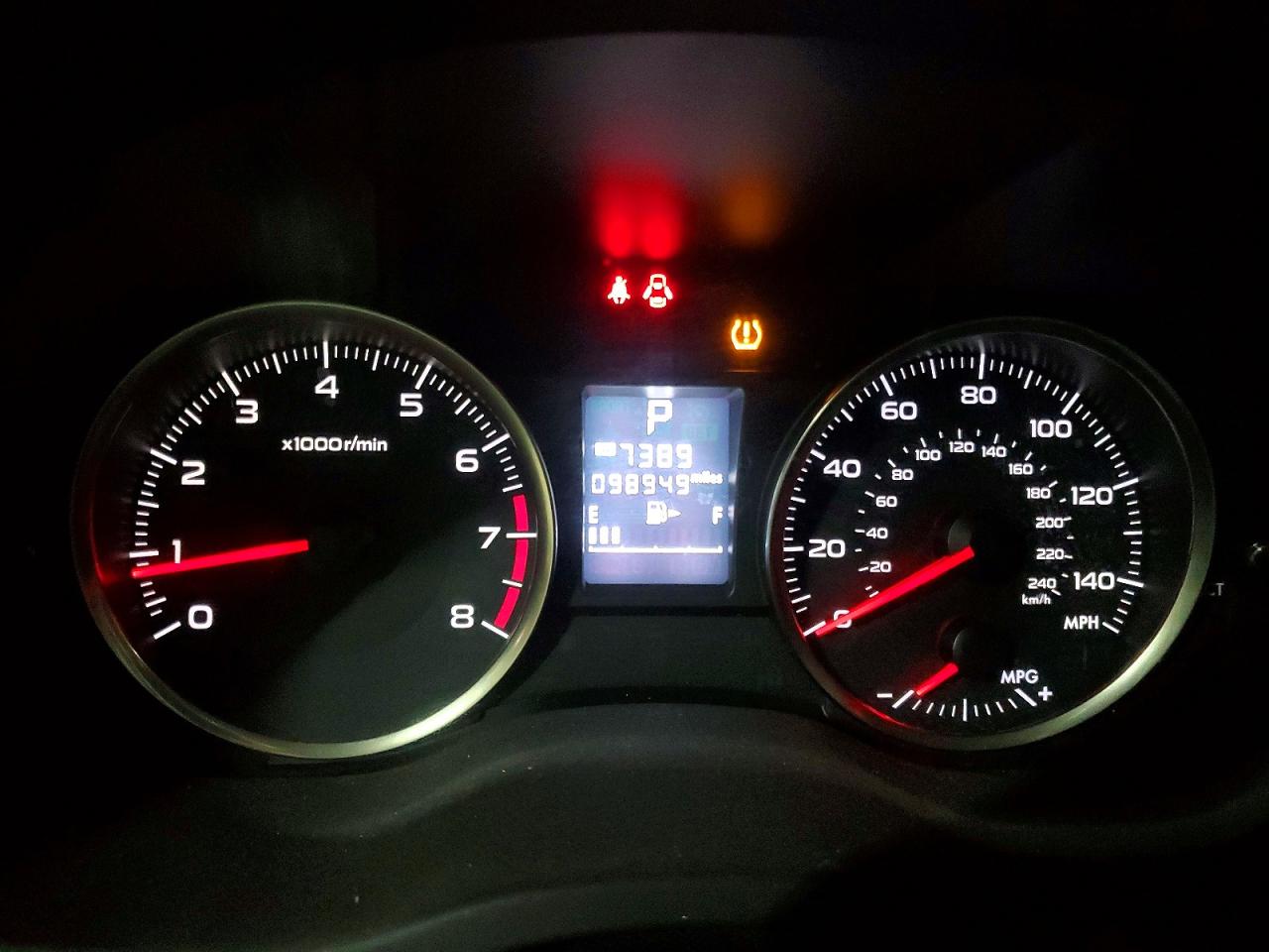 2015 Subaru Impreza Sport Угольный vin: JF1GPAT60F8282334