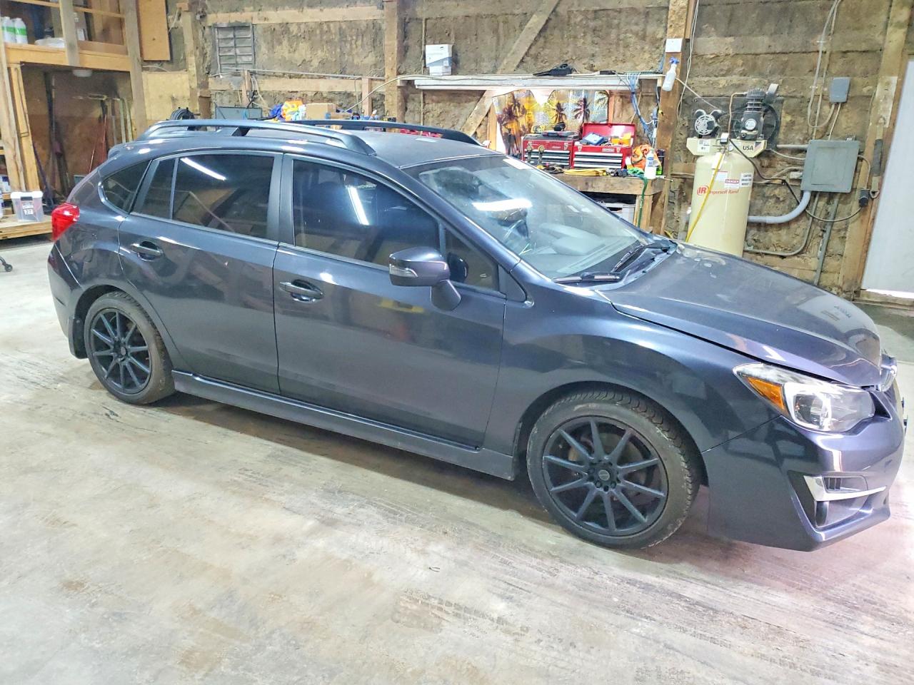 2015 Subaru Impreza Sport Угольный vin: JF1GPAT60F8282334