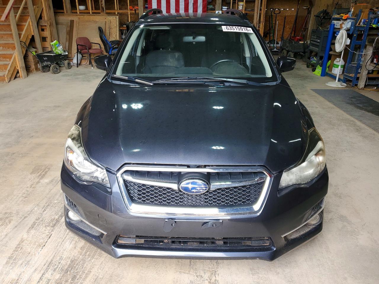 2015 Subaru Impreza Sport Угольный vin: JF1GPAT60F8282334