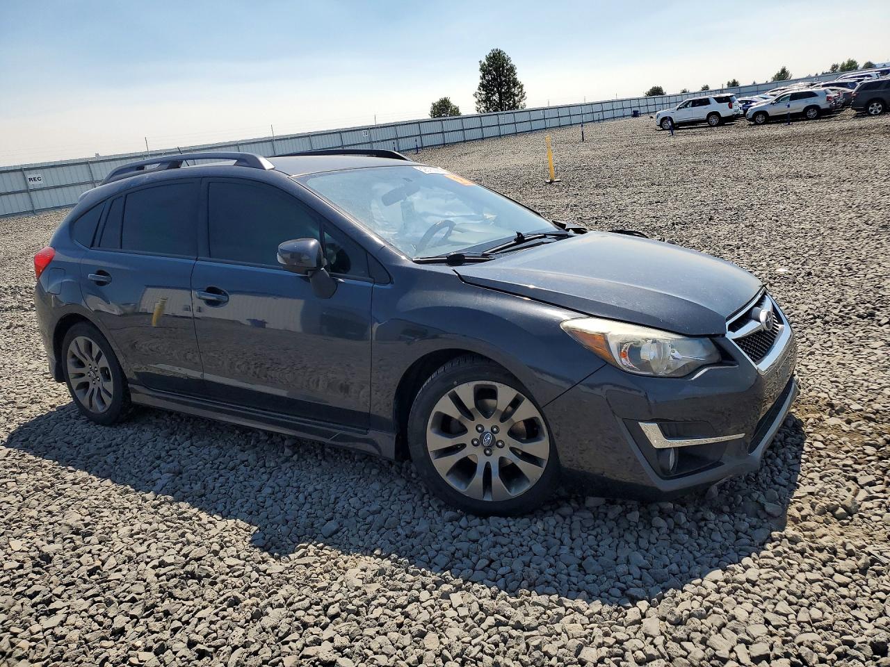 2015 Subaru Impreza Sport Black vin: JF1GPAT60F8315381