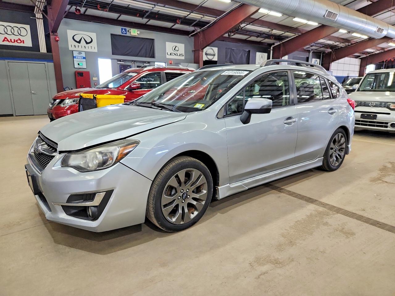 2015 Subaru Impreza Sport Silver vin: JF1GPAT60FG290794