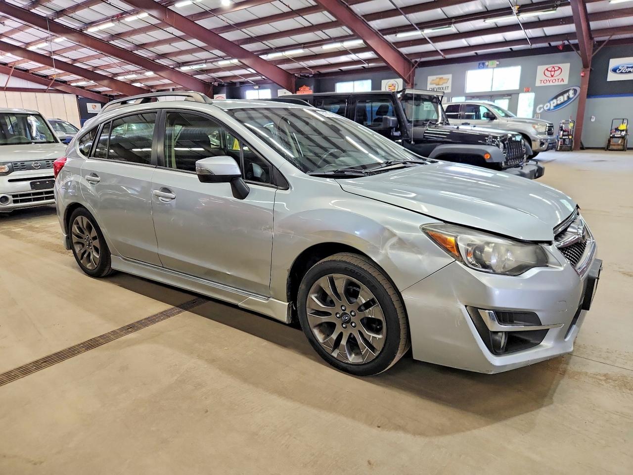 2015 Subaru Impreza Sport Silver vin: JF1GPAT60FG290794