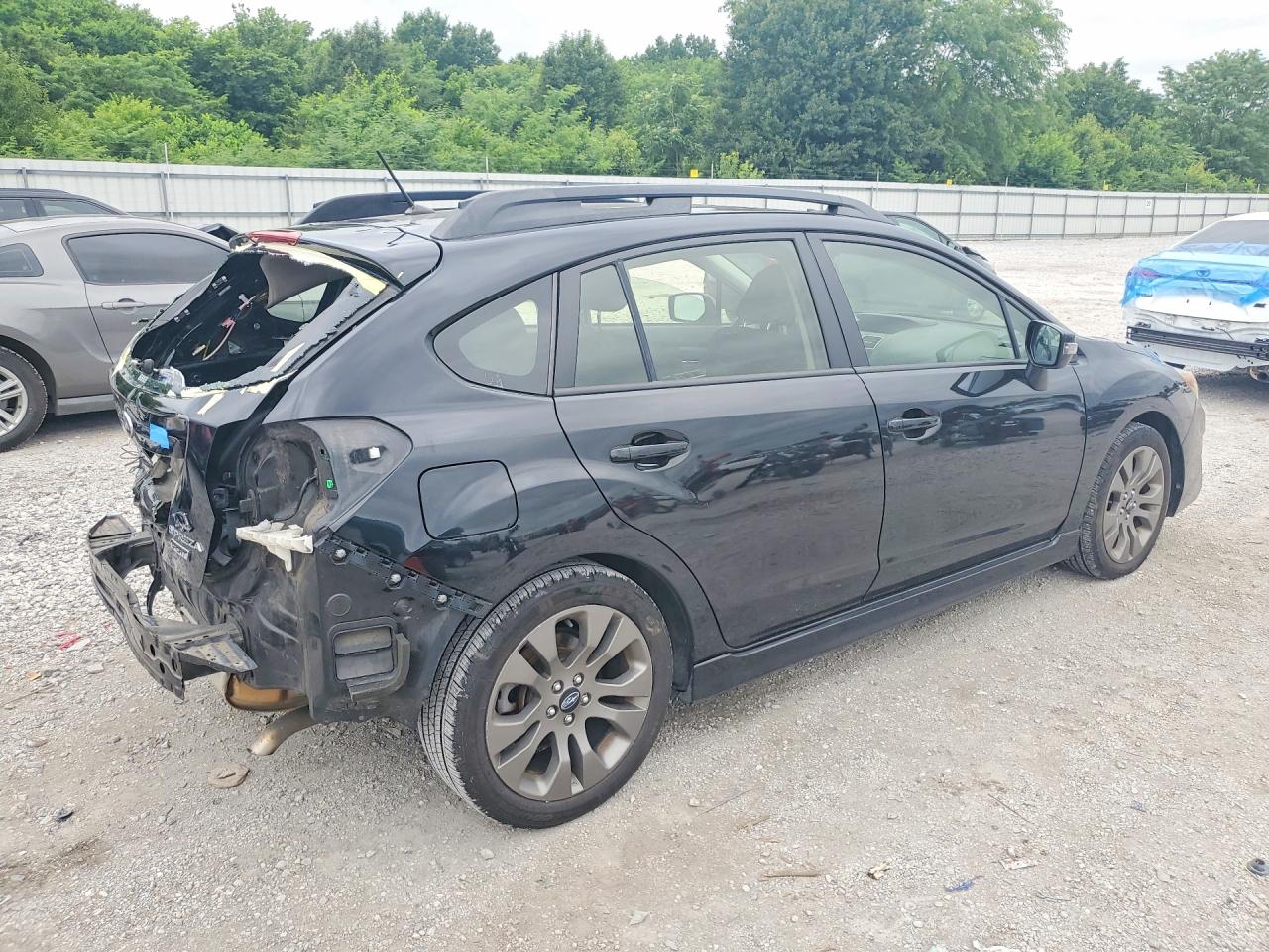 2015 Subaru Impreza Sport Black vin: JF1GPAT60FG296045