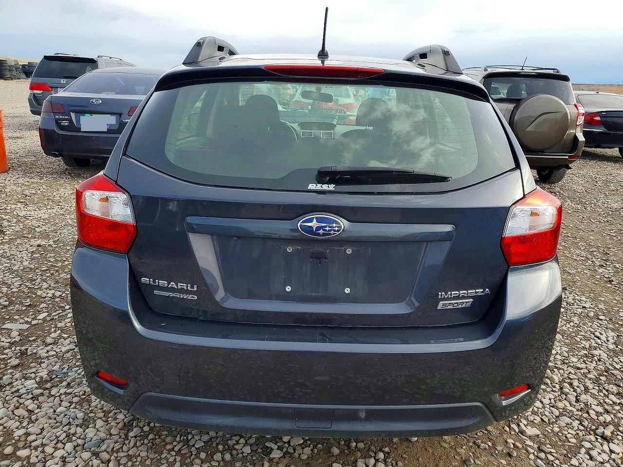 2015 Subaru Impreza Sport Gray vin: JF1GPAT61F8210297