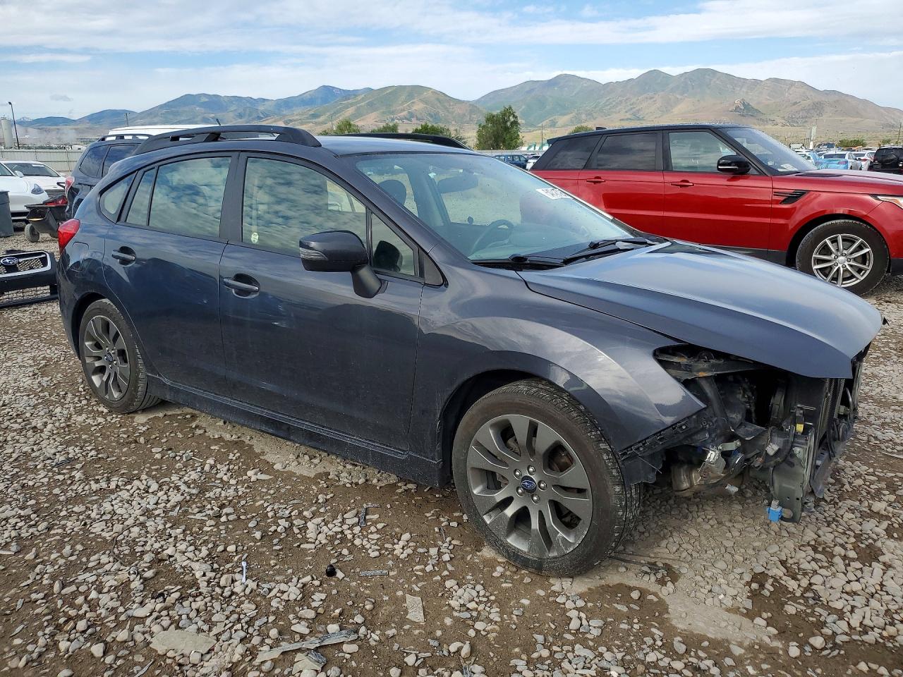 2015 Subaru Impreza Sport Gray vin: JF1GPAT61F8210297