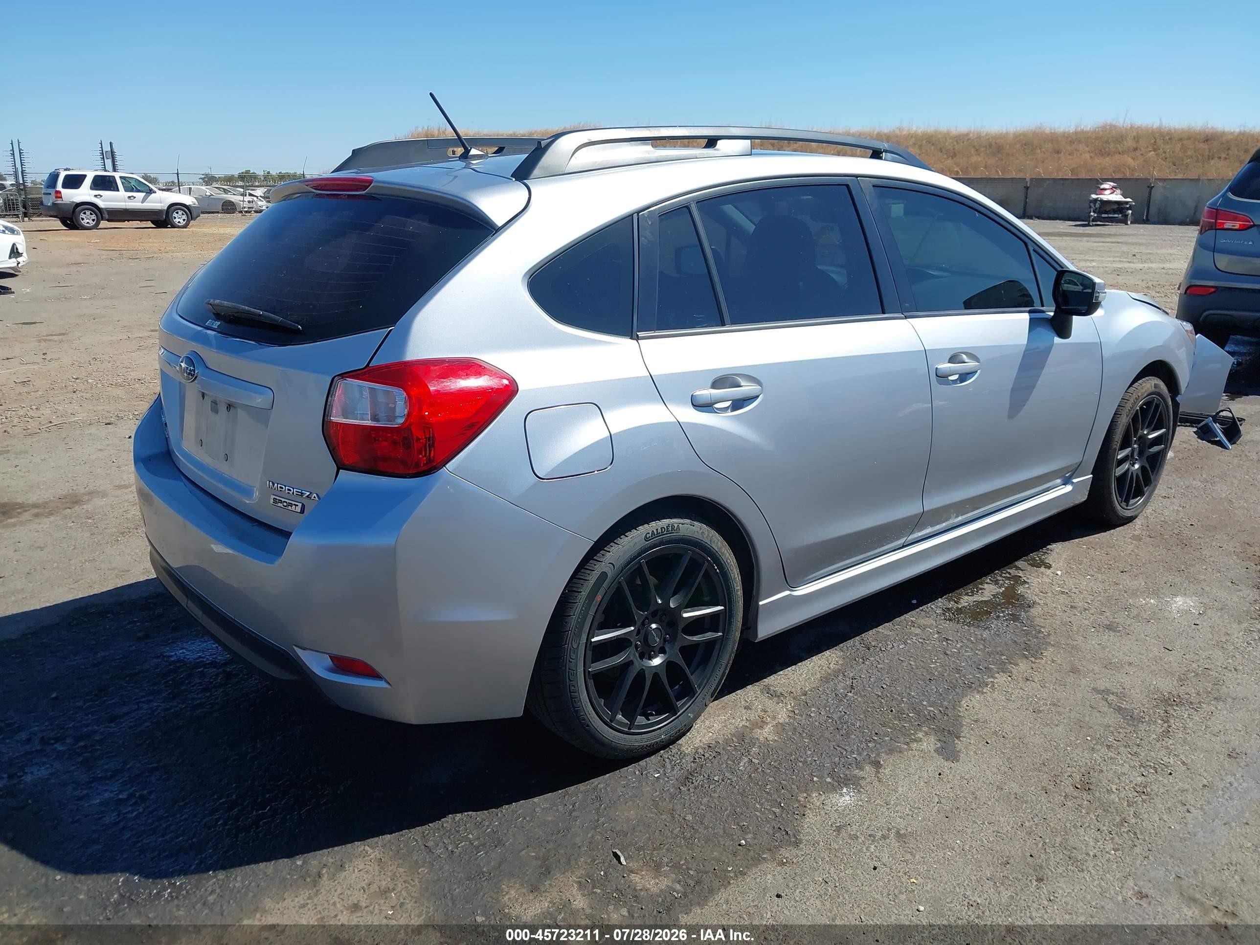 2015 Subaru Impreza 2.0i Sport Premium Silver vin: JF1GPAT61F8250895
