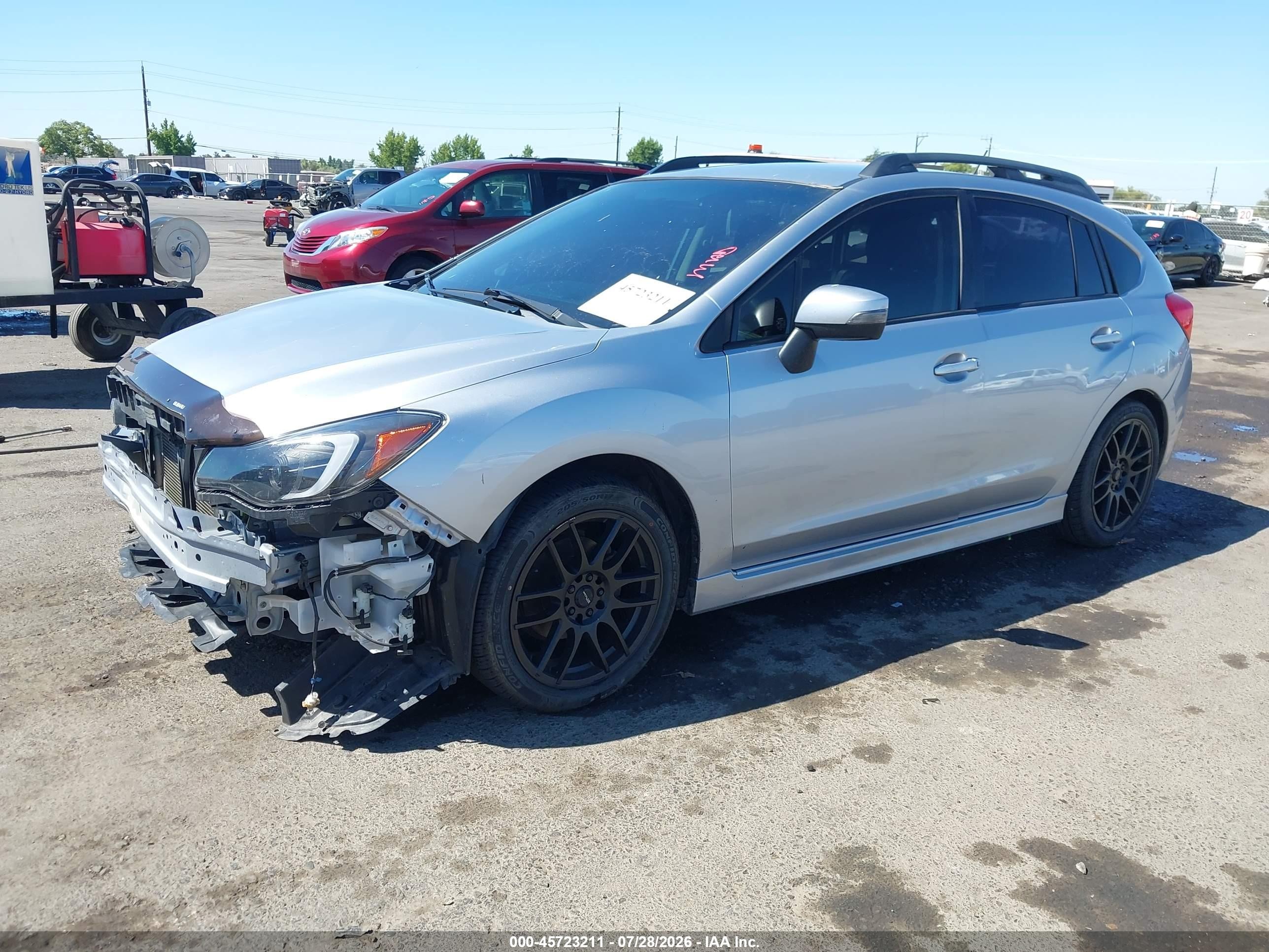 2015 Subaru Impreza 2.0i Sport Premium Silver vin: JF1GPAT61F8250895