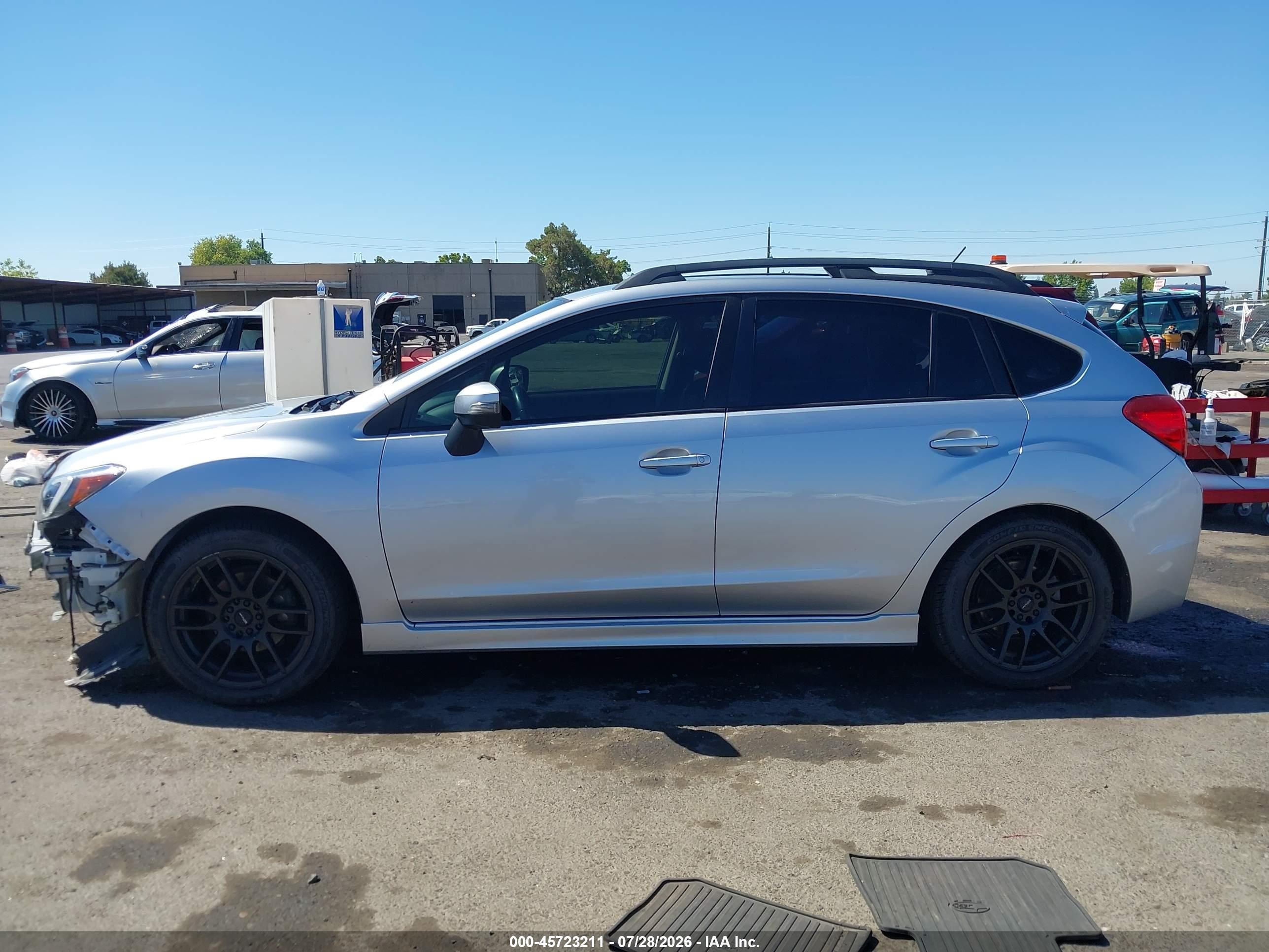 2015 Subaru Impreza 2.0i Sport Premium Silver vin: JF1GPAT61F8250895