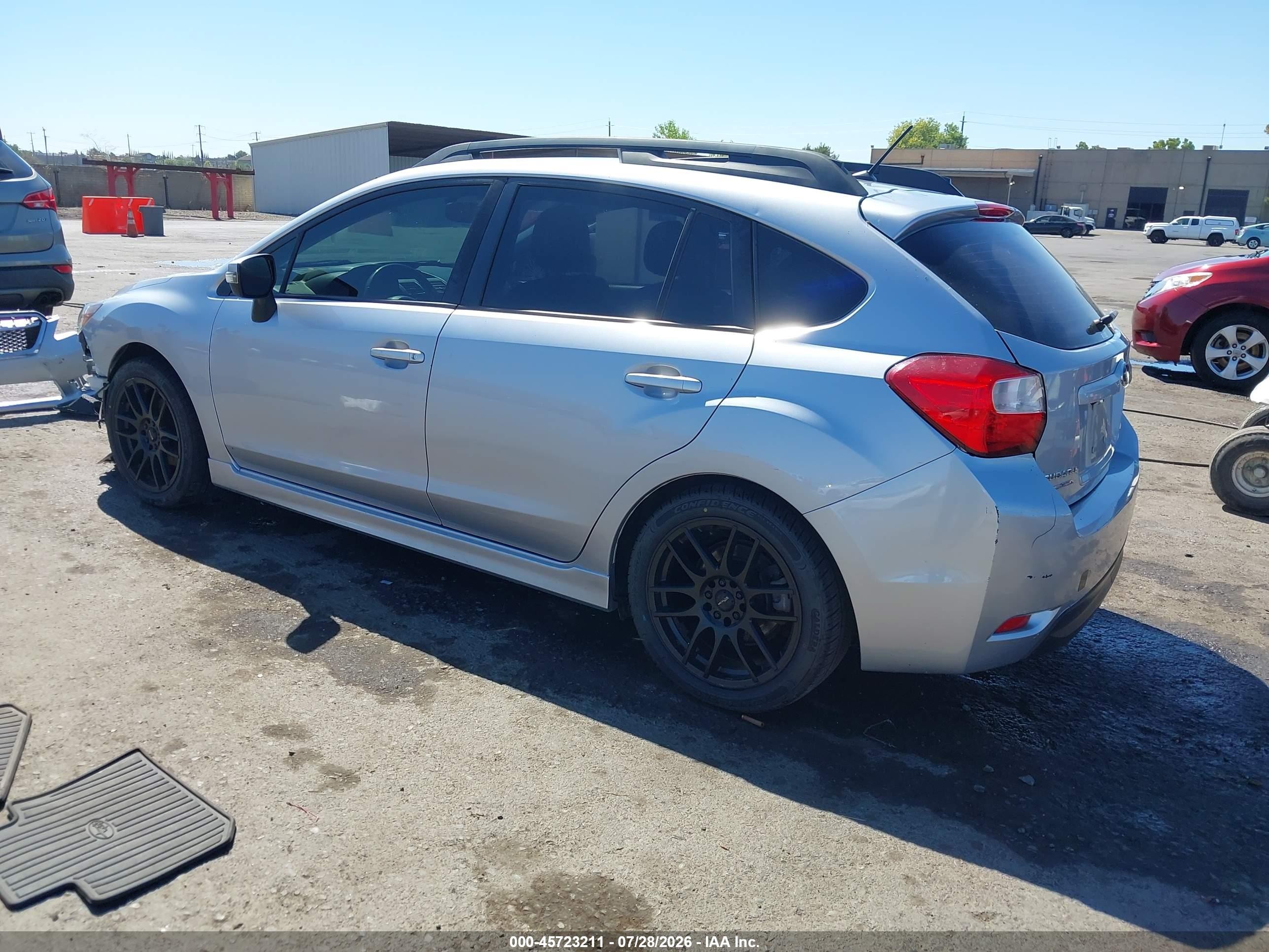 2015 Subaru Impreza 2.0i Sport Premium Silver vin: JF1GPAT61F8250895