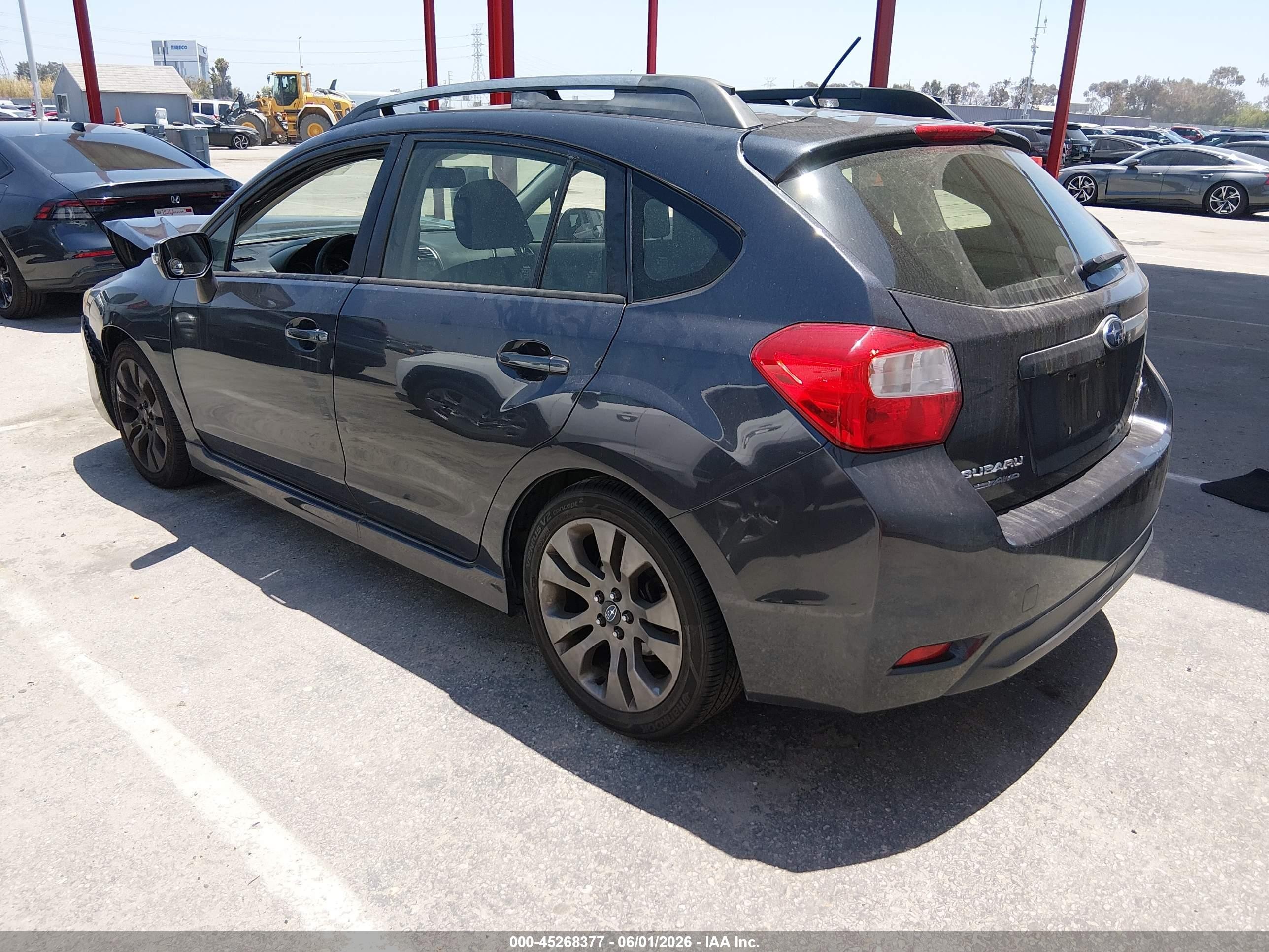 2015 Subaru Impreza 2.0i Sport Premium Серый vin: JF1GPAT61F8276574