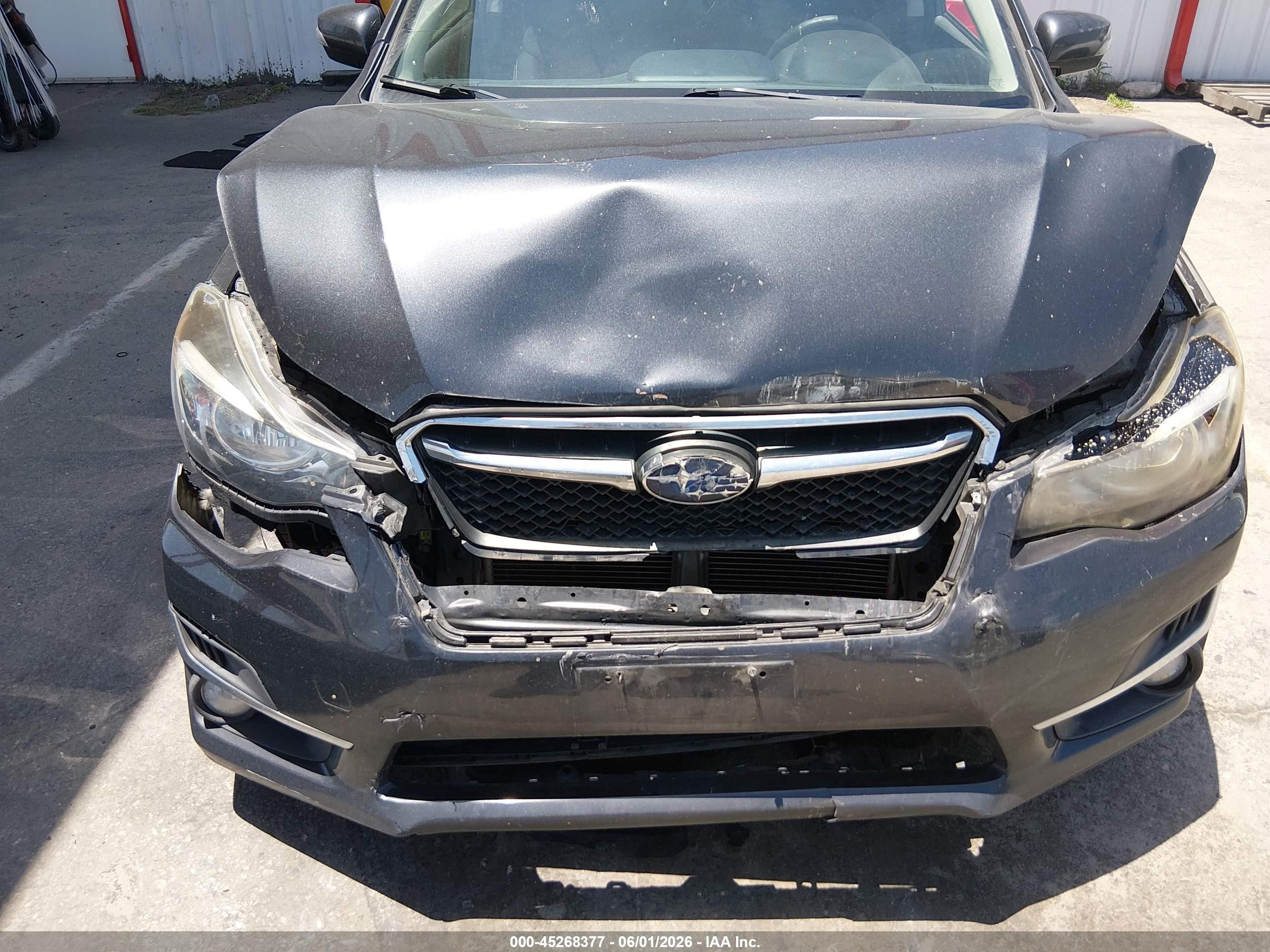 2015 Subaru Impreza 2.0i Sport Premium Серый vin: JF1GPAT61F8276574