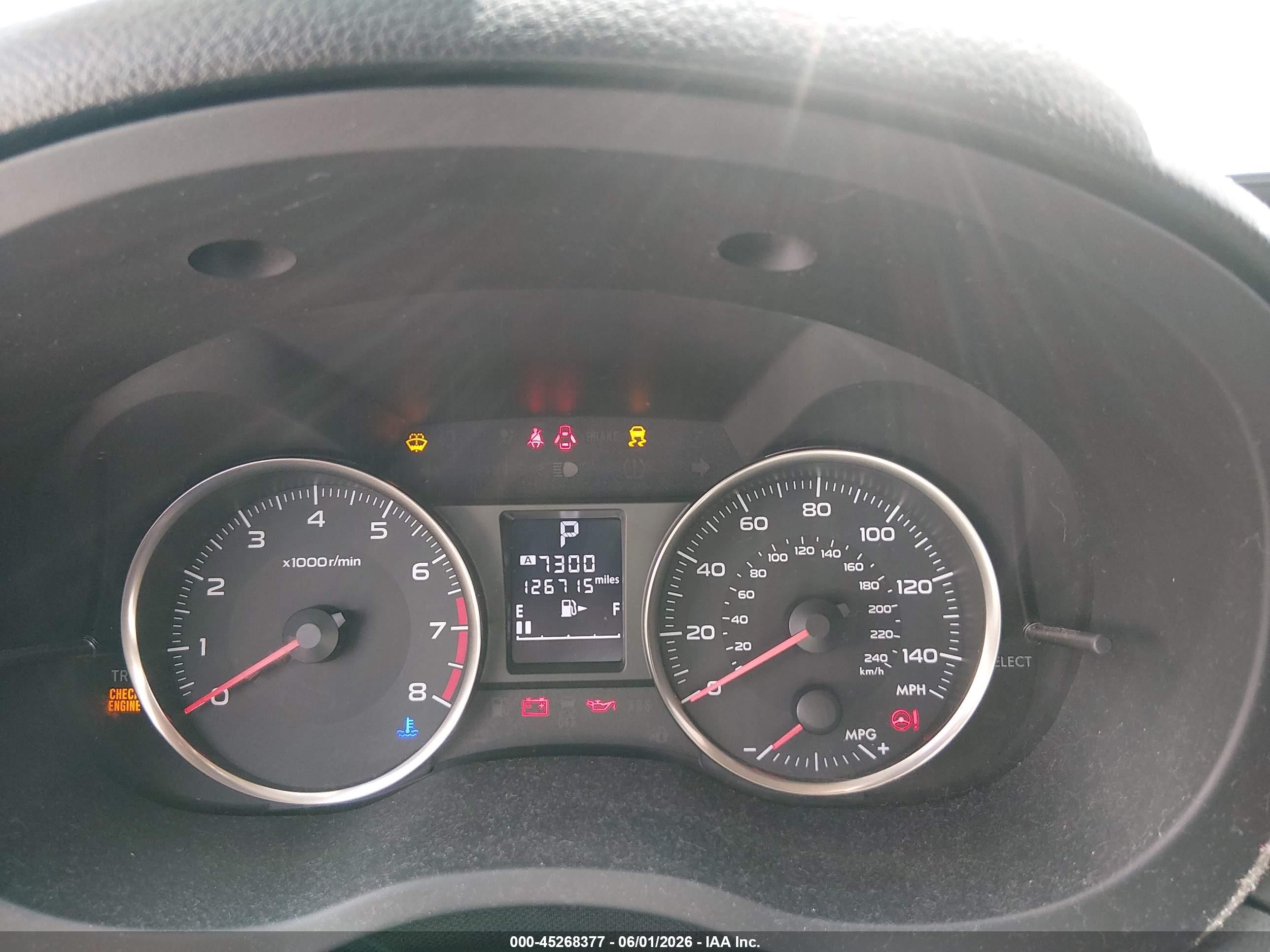 2015 Subaru Impreza 2.0i Sport Premium Серый vin: JF1GPAT61F8276574