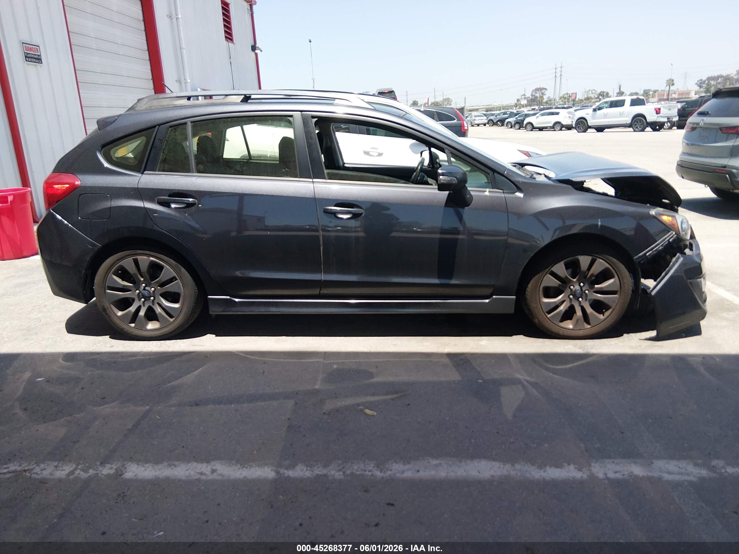 2015 Subaru Impreza 2.0i Sport Premium Серый vin: JF1GPAT61F8276574