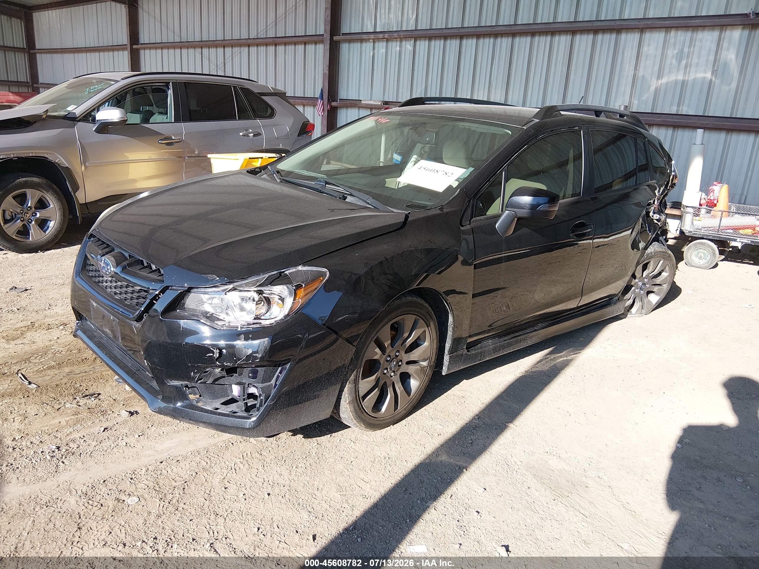 2015 Subaru Impreza 2.0i Sport Premium Black vin: JF1GPAT61F9313312