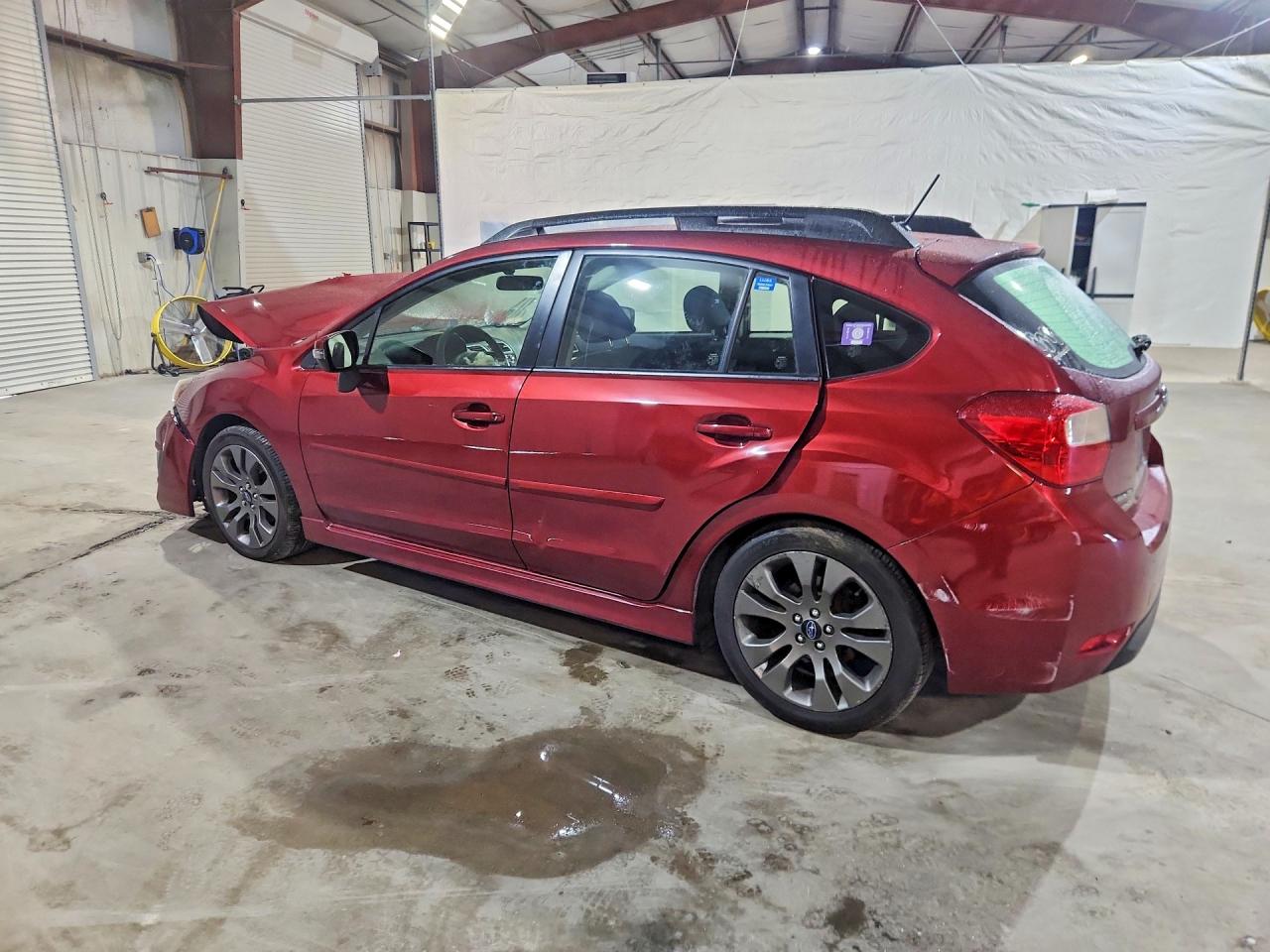 2015 Subaru Impreza Sport Red vin: JF1GPAT62F8281086