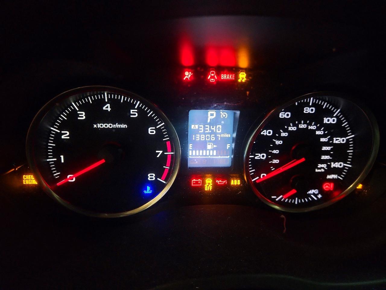 2015 Subaru Impreza Sport Red vin: JF1GPAT62F8281086