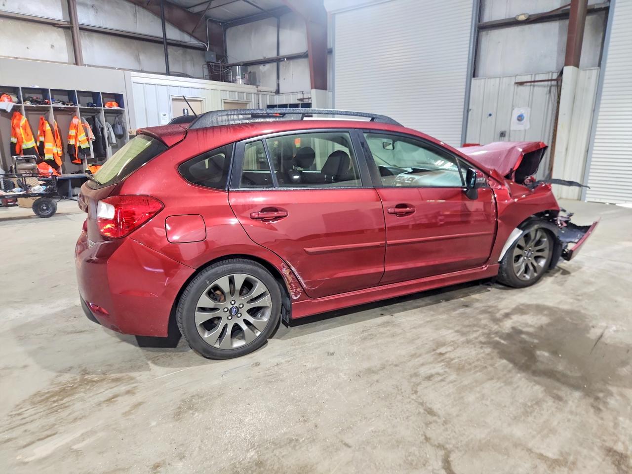 2015 Subaru Impreza Sport Red vin: JF1GPAT62F8281086