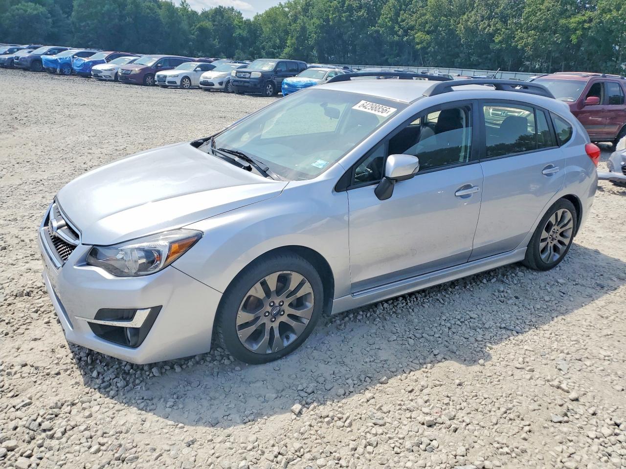 2015 Subaru Impreza Sport Silver vin: JF1GPAT62F8285185