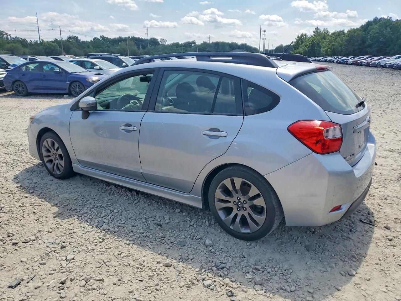 2015 Subaru Impreza Sport Silver vin: JF1GPAT62F8285185