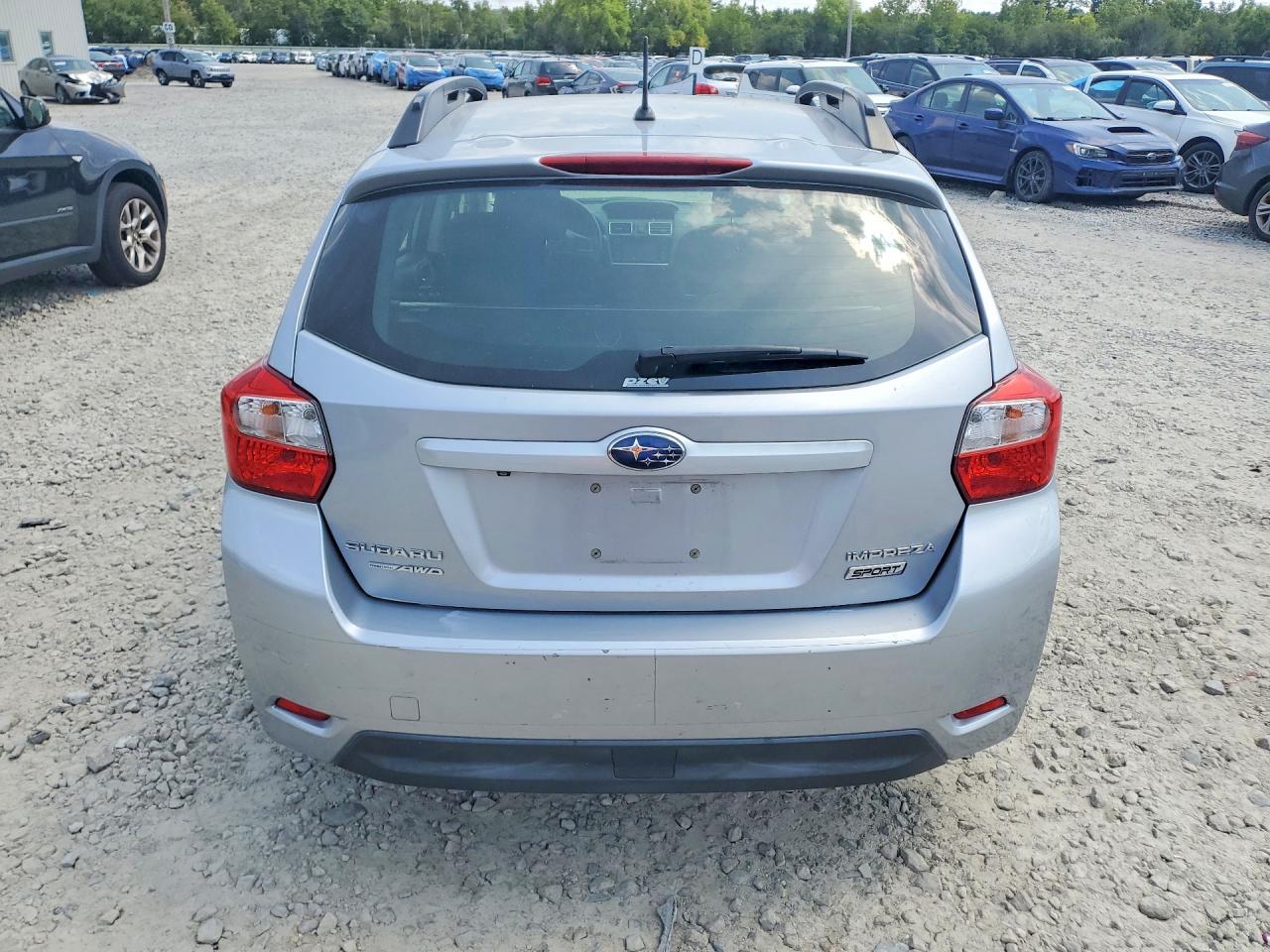 2015 Subaru Impreza Sport Silver vin: JF1GPAT62F8285185
