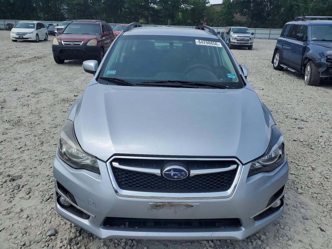 2015 Subaru Impreza Sport Silver vin: JF1GPAT62F8285185