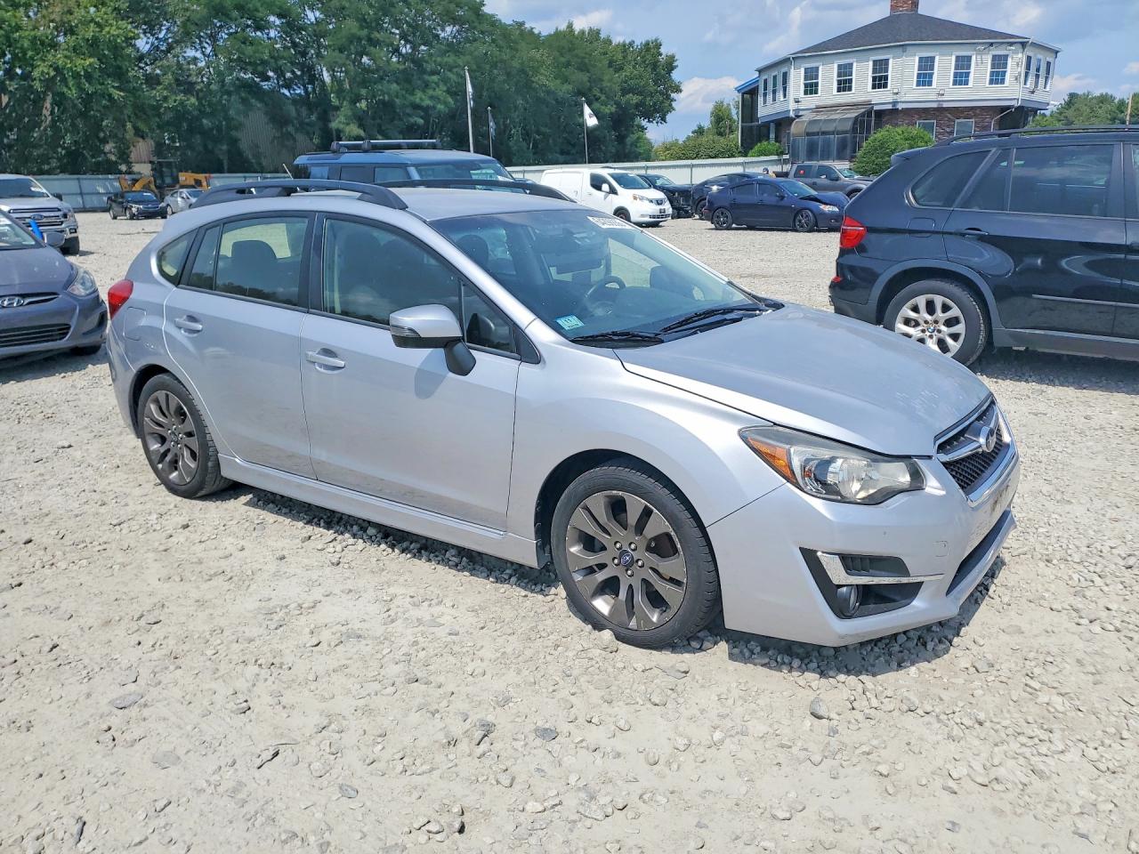 2015 Subaru Impreza Sport Silver vin: JF1GPAT62F8285185