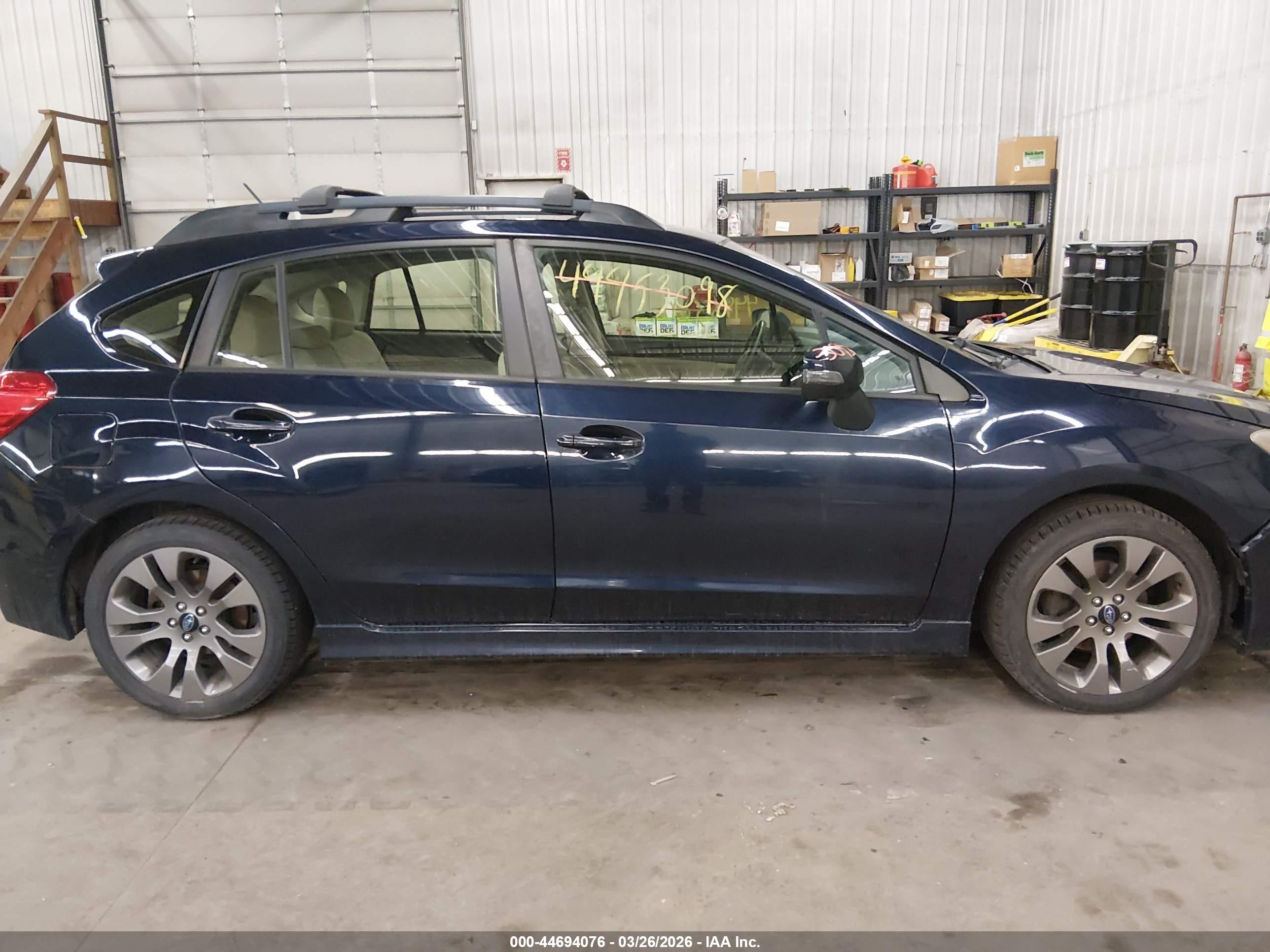 2015 Subaru Impreza 2.0i Sport Premium Dark Blue vin: JF1GPAT62FG254864