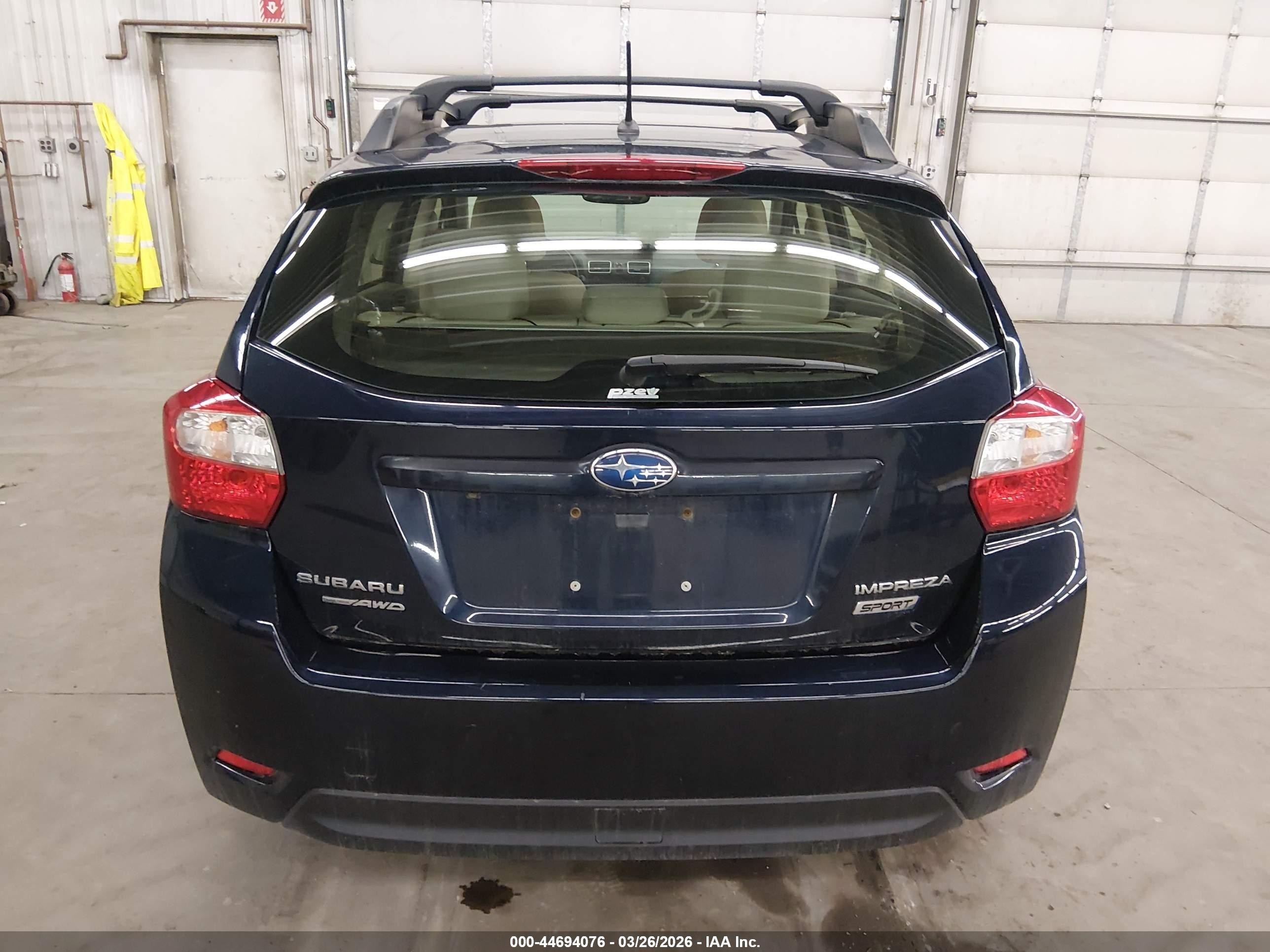 2015 Subaru Impreza 2.0i Sport Premium Dark Blue vin: JF1GPAT62FG254864