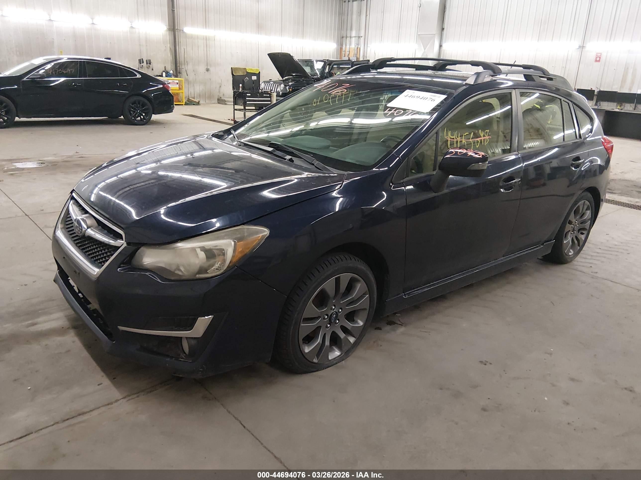 2015 Subaru Impreza 2.0i Sport Premium Dark Blue vin: JF1GPAT62FG254864