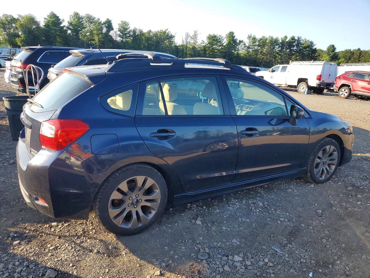 2015 Subaru Impreza Sport Синий vin: JF1GPAT62FG321284