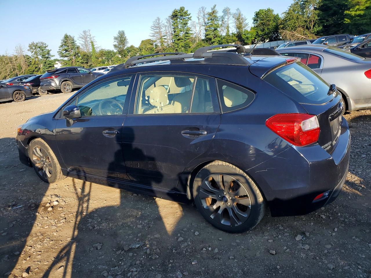 2015 Subaru Impreza Sport Синий vin: JF1GPAT62FG321284