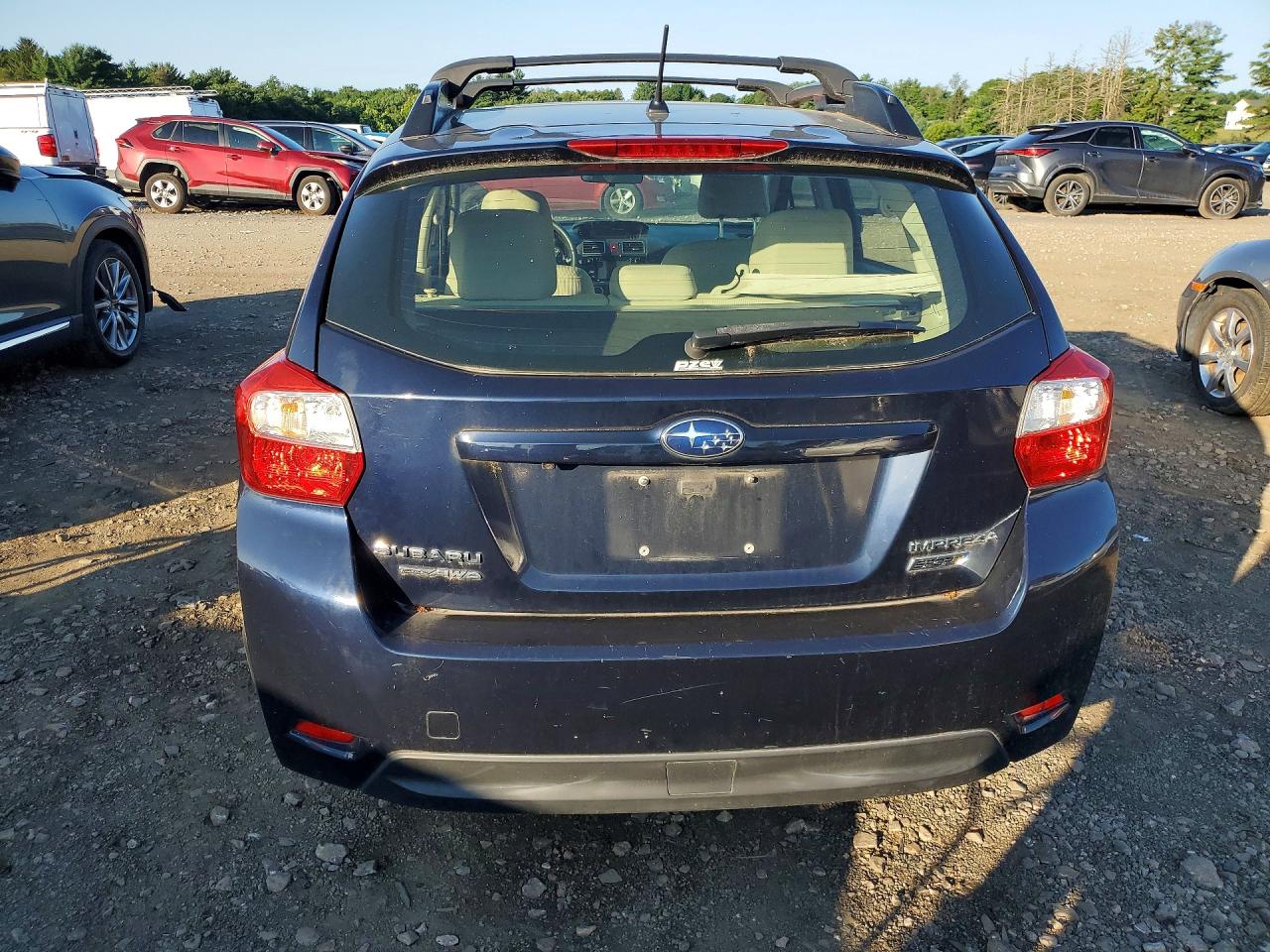 2015 Subaru Impreza Sport Синий vin: JF1GPAT62FG321284