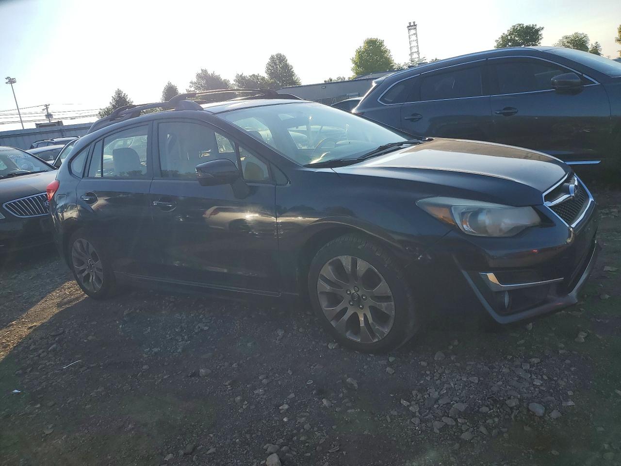 2015 Subaru Impreza Sport Синий vin: JF1GPAT62FG321284