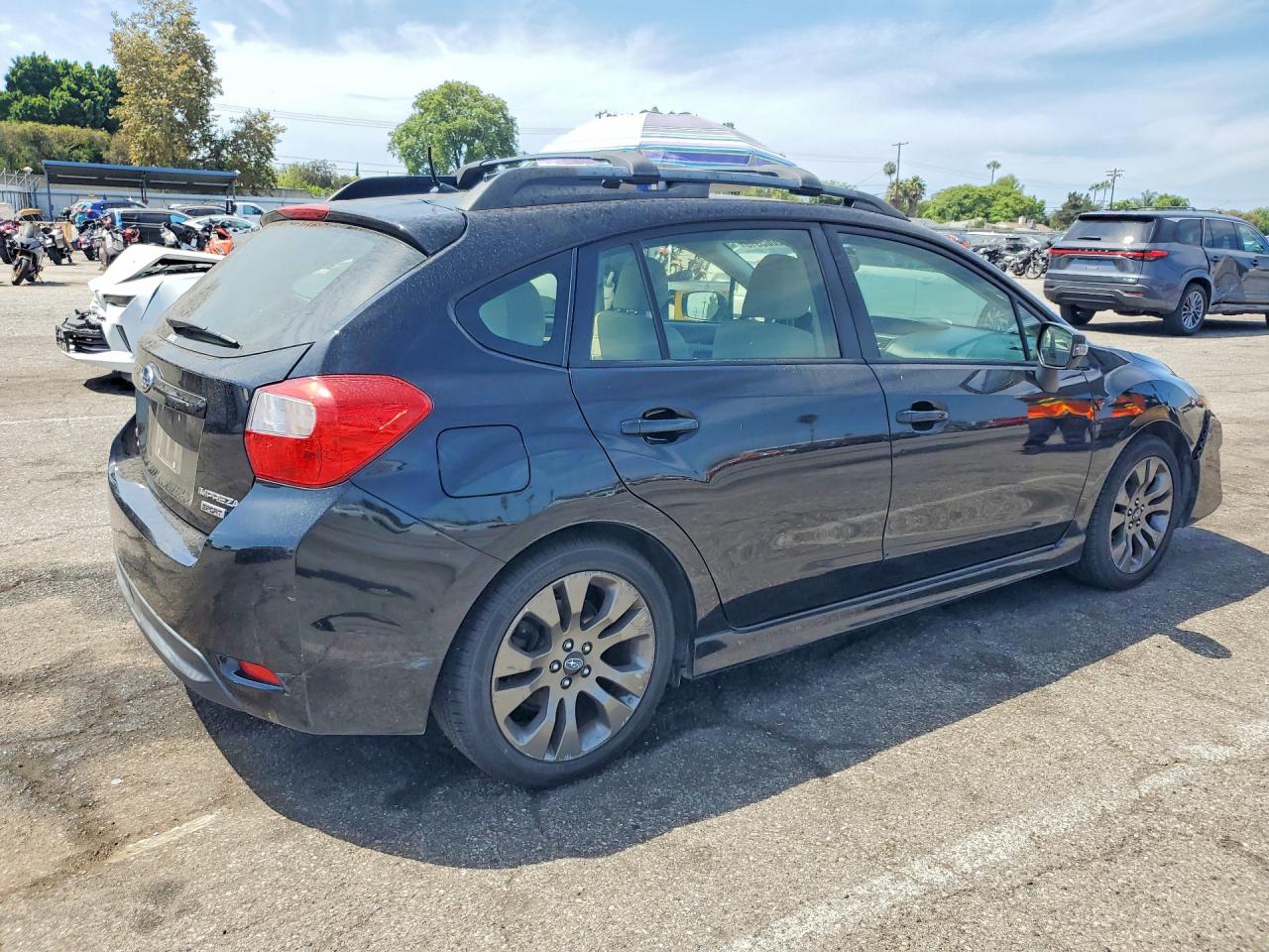 2015 Subaru Impreza Sport Black vin: JF1GPAT63F8200757