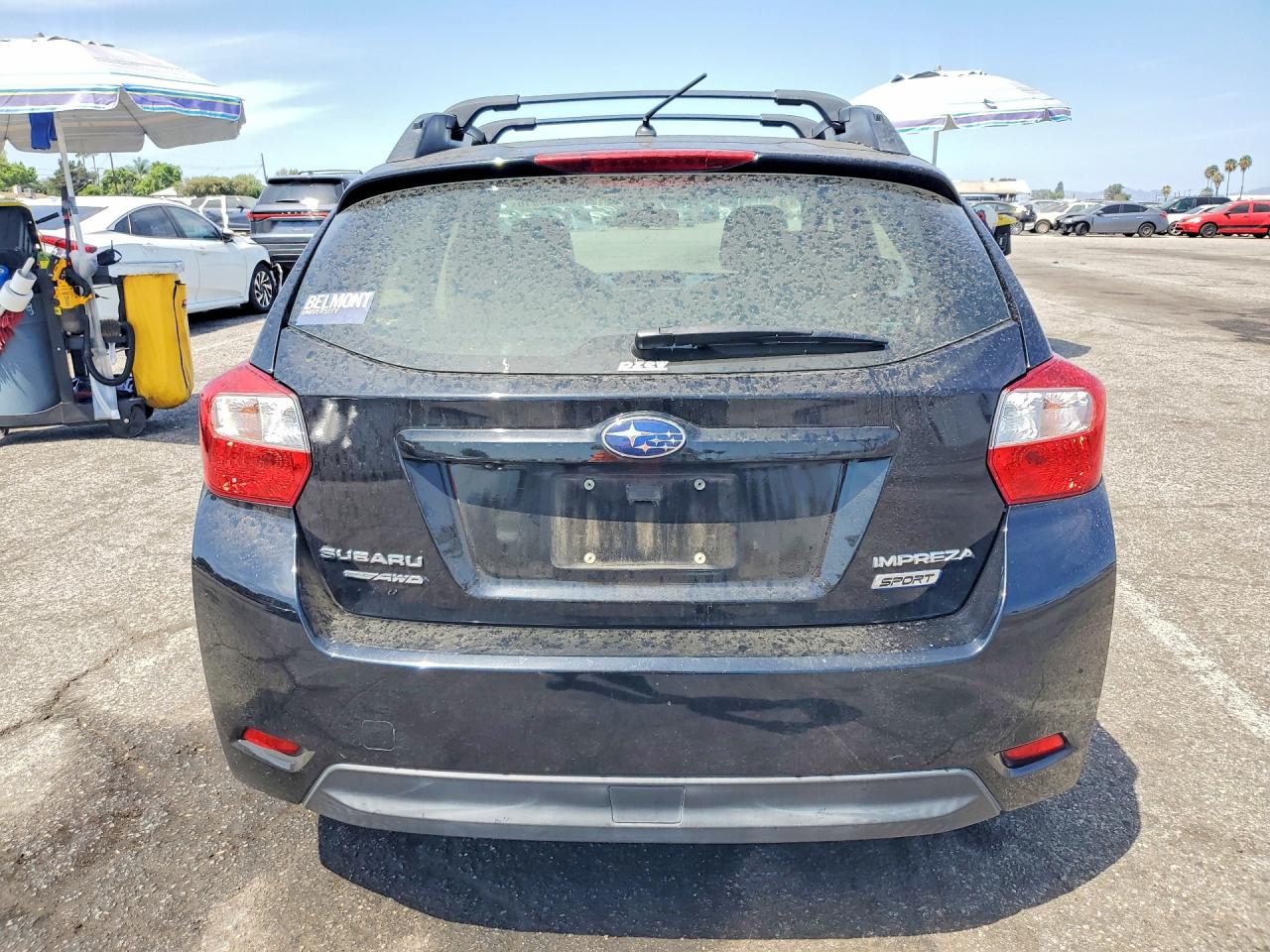 2015 Subaru Impreza Sport Black vin: JF1GPAT63F8200757