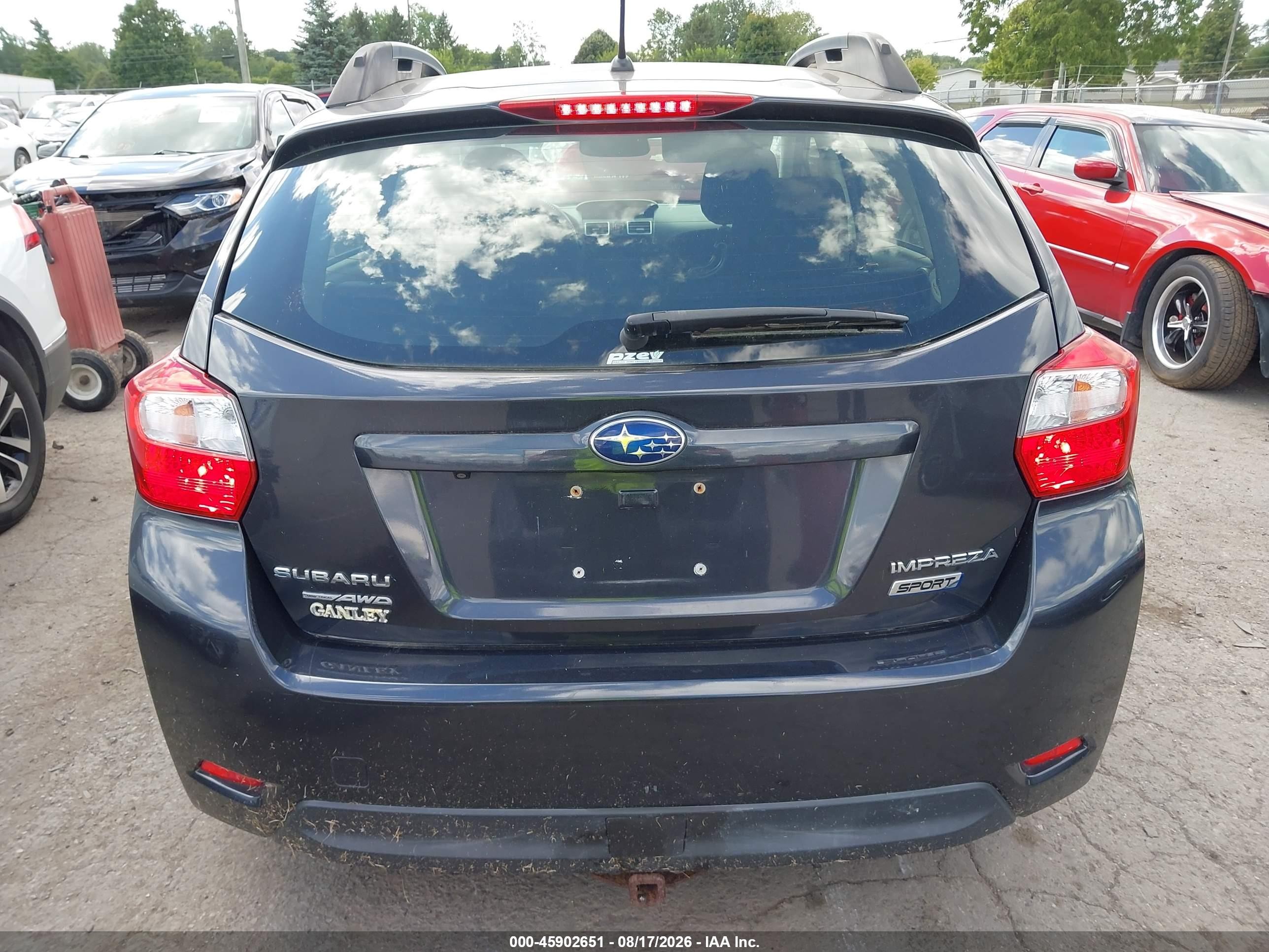 2015 Subaru Impreza 2.0i Sport Premium Black vin: JF1GPAT63F8211855