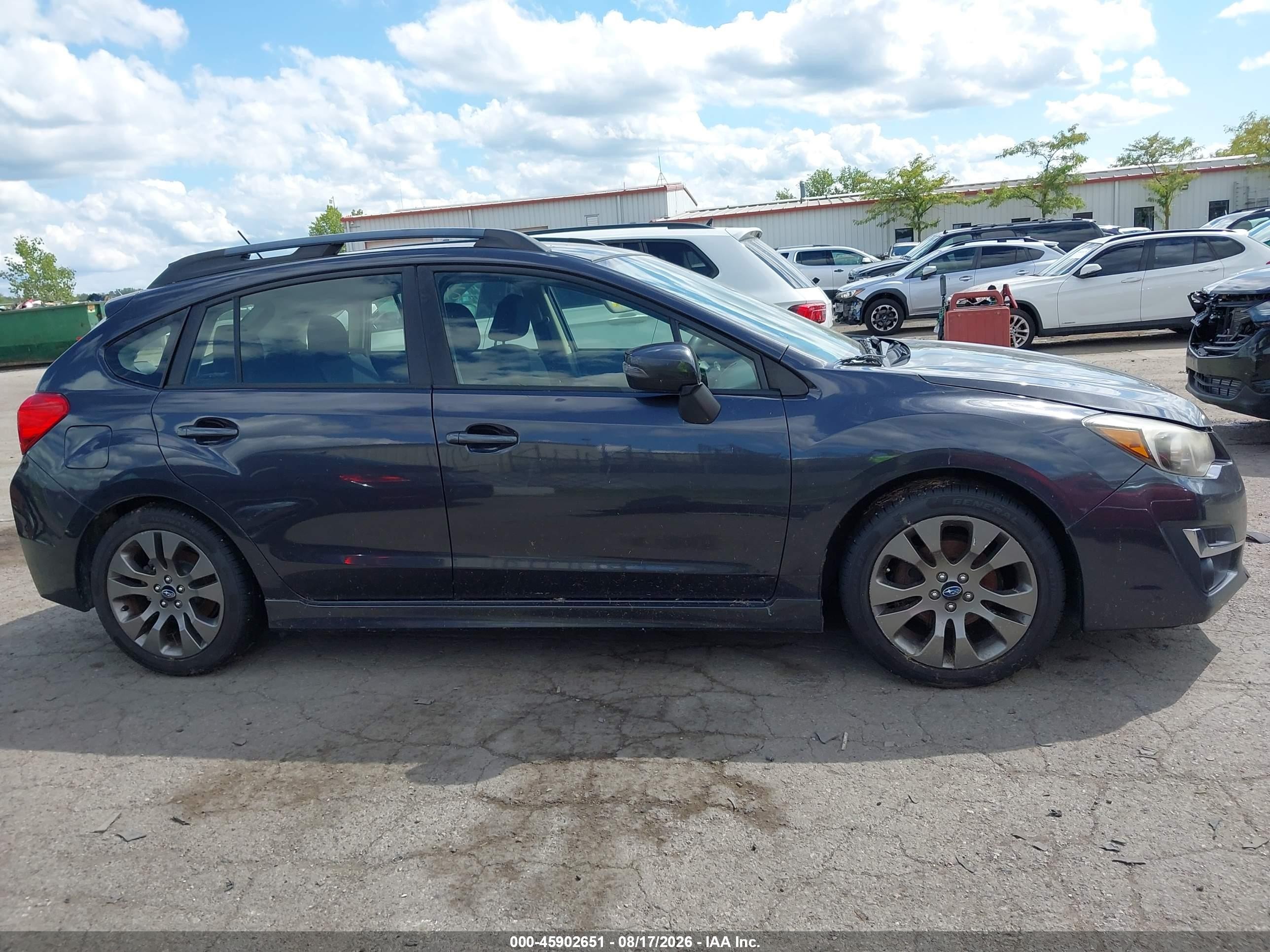 2015 Subaru Impreza 2.0i Sport Premium Black vin: JF1GPAT63F8211855