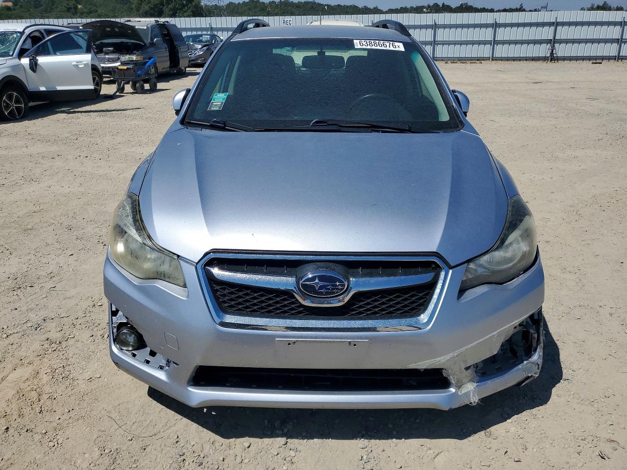 2015 Subaru Impreza Sport Silver vin: JF1GPAT63F8248663
