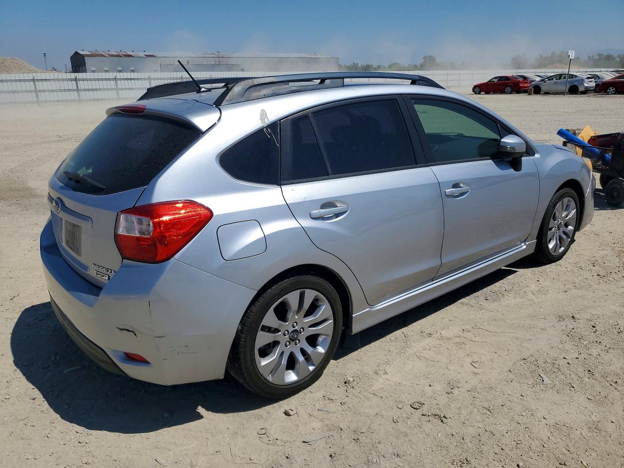 2015 Subaru Impreza Sport Silver vin: JF1GPAT63F8248663