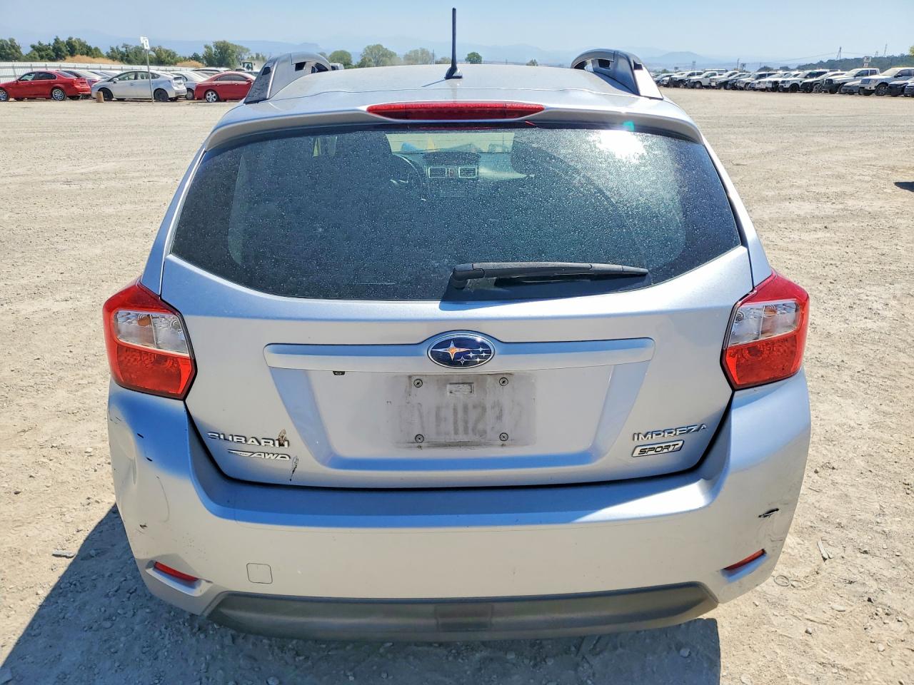 2015 Subaru Impreza Sport Silver vin: JF1GPAT63F8248663
